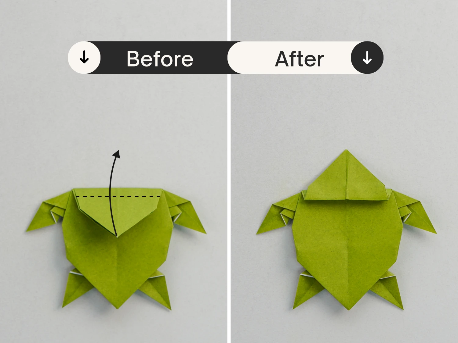 origami sea turtle | origamiok.com