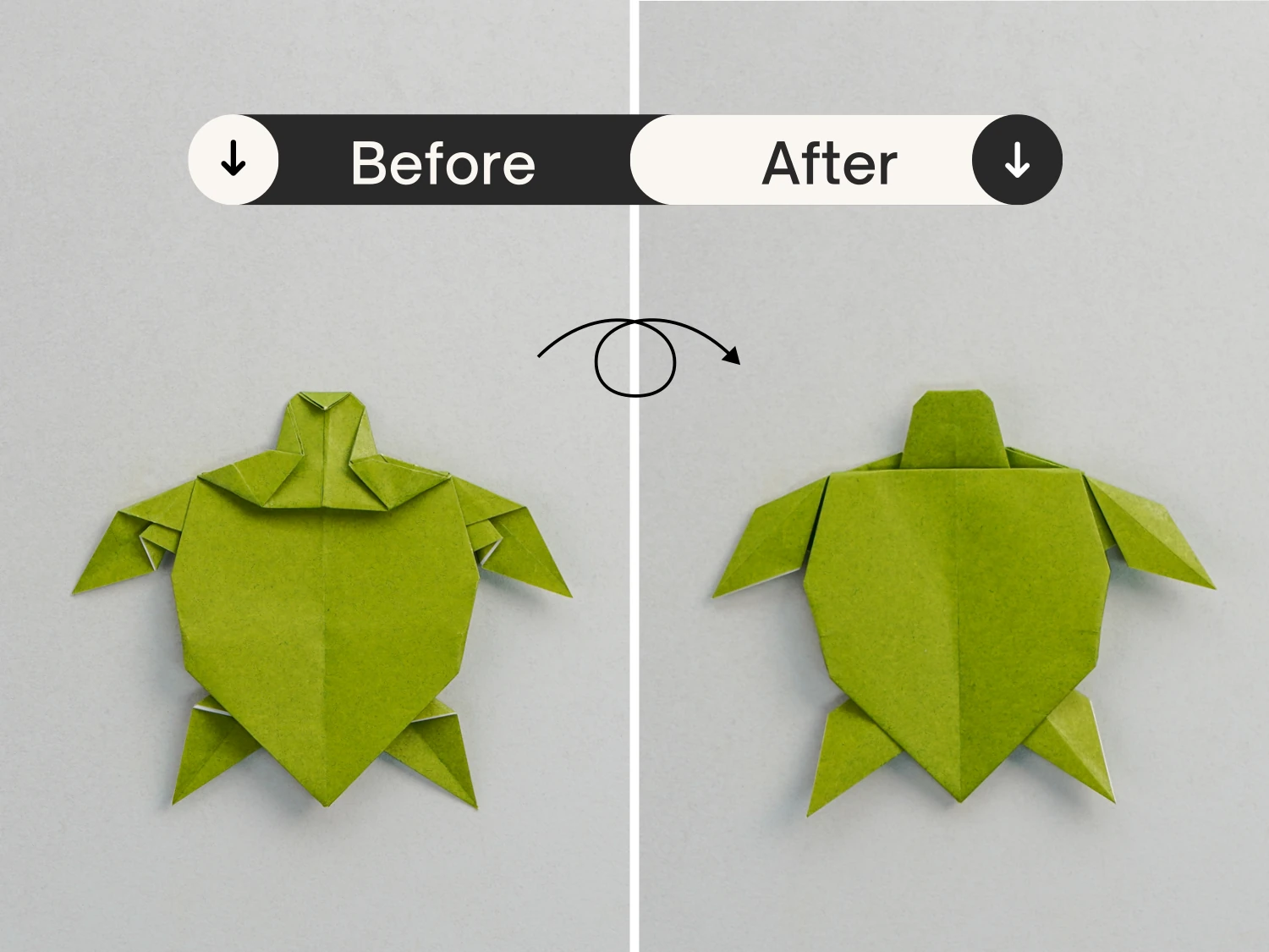 origami sea turtle | origamiok.com