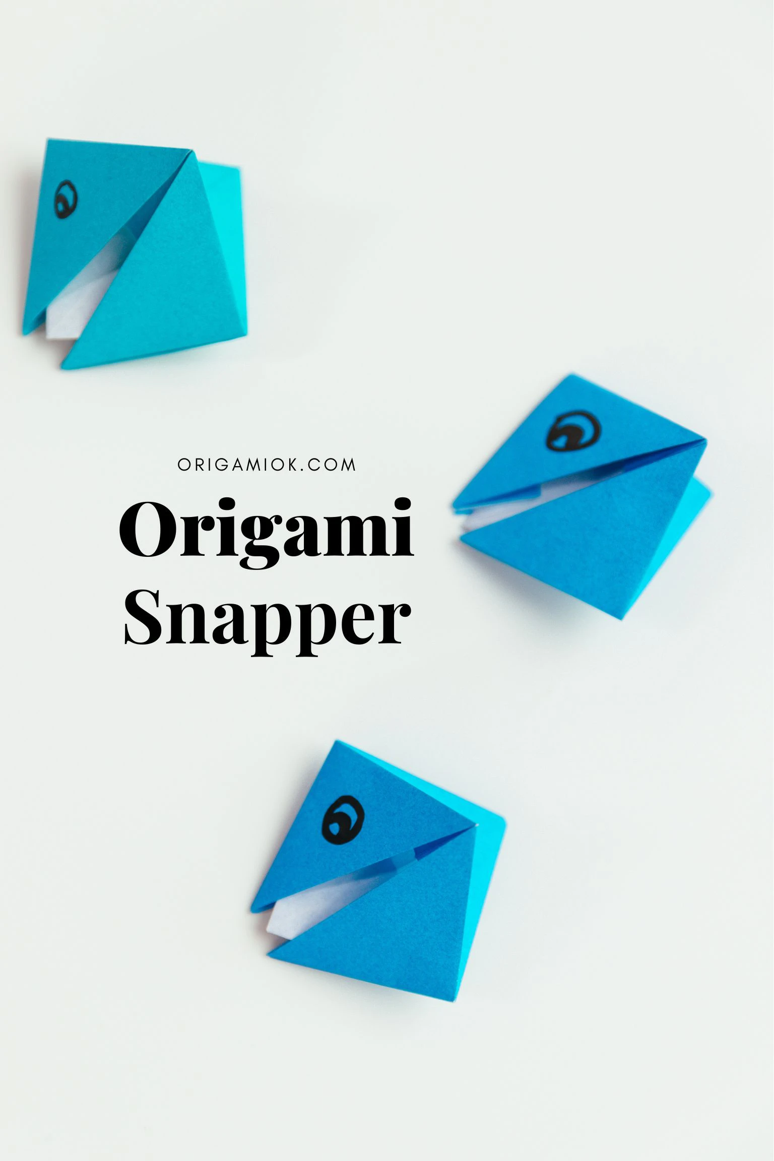 origami snapper | origamiok