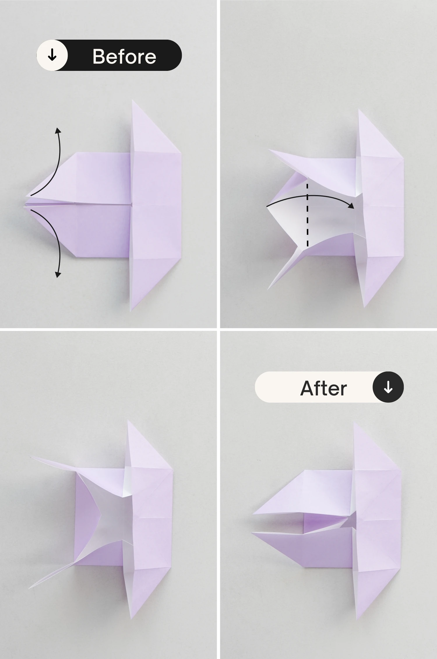 origami sunfish | origamiok.com