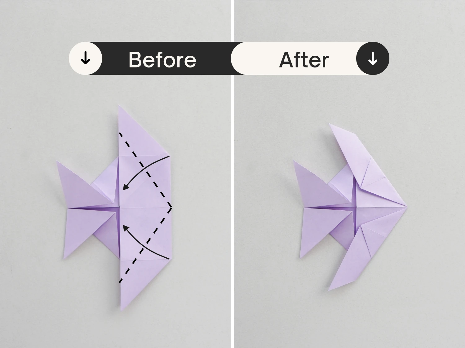 origami sunfish | origamiok.com