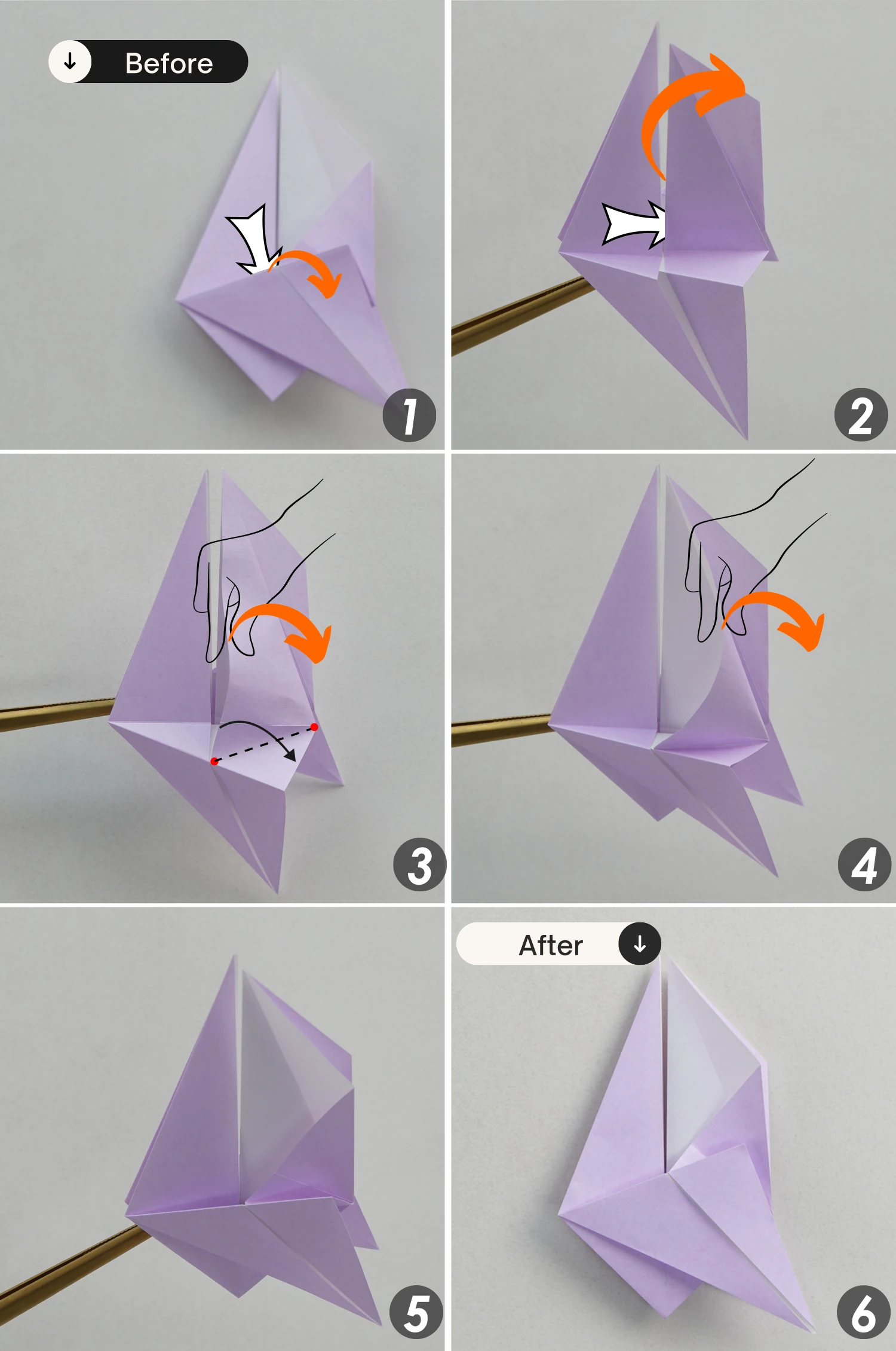 origami swan| origamiok.com