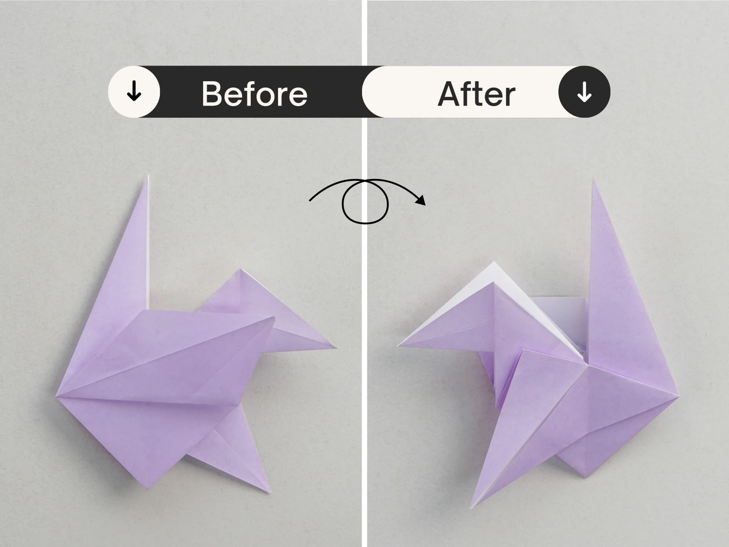 origami swan| origamiok.com