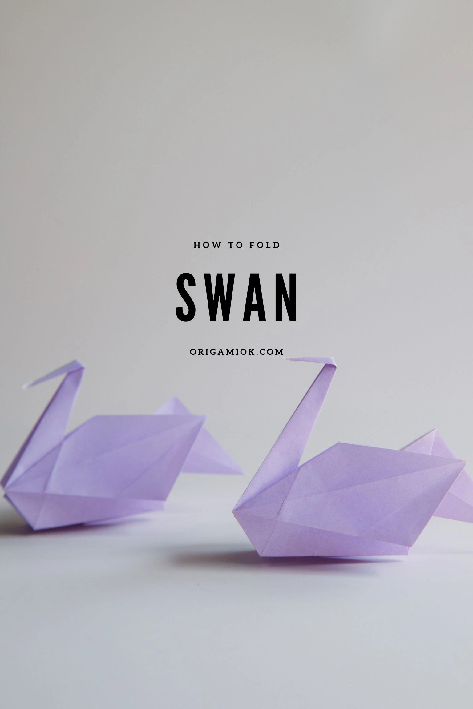 origami swan | origamiok