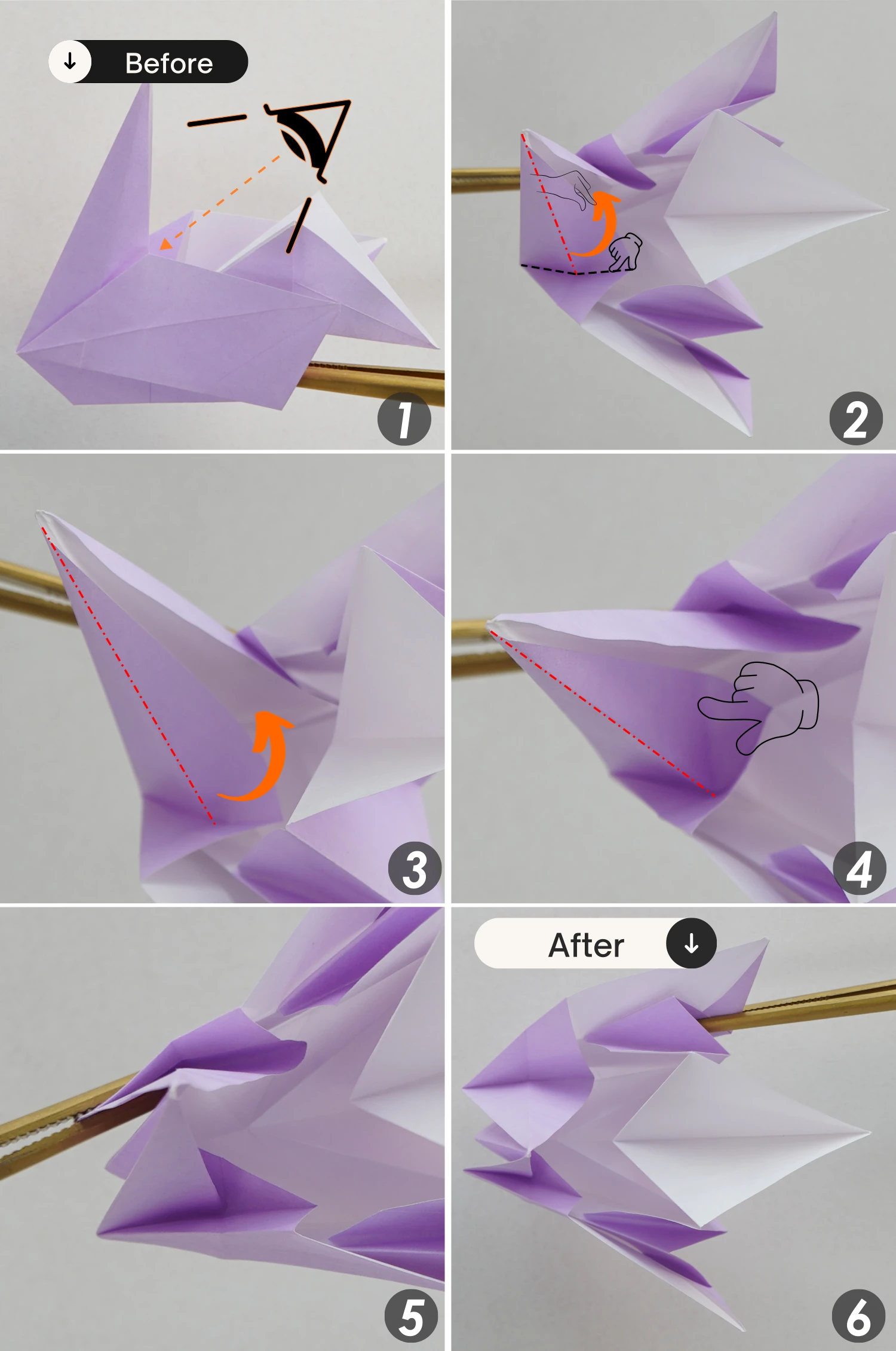 origami swan| origamiok.com