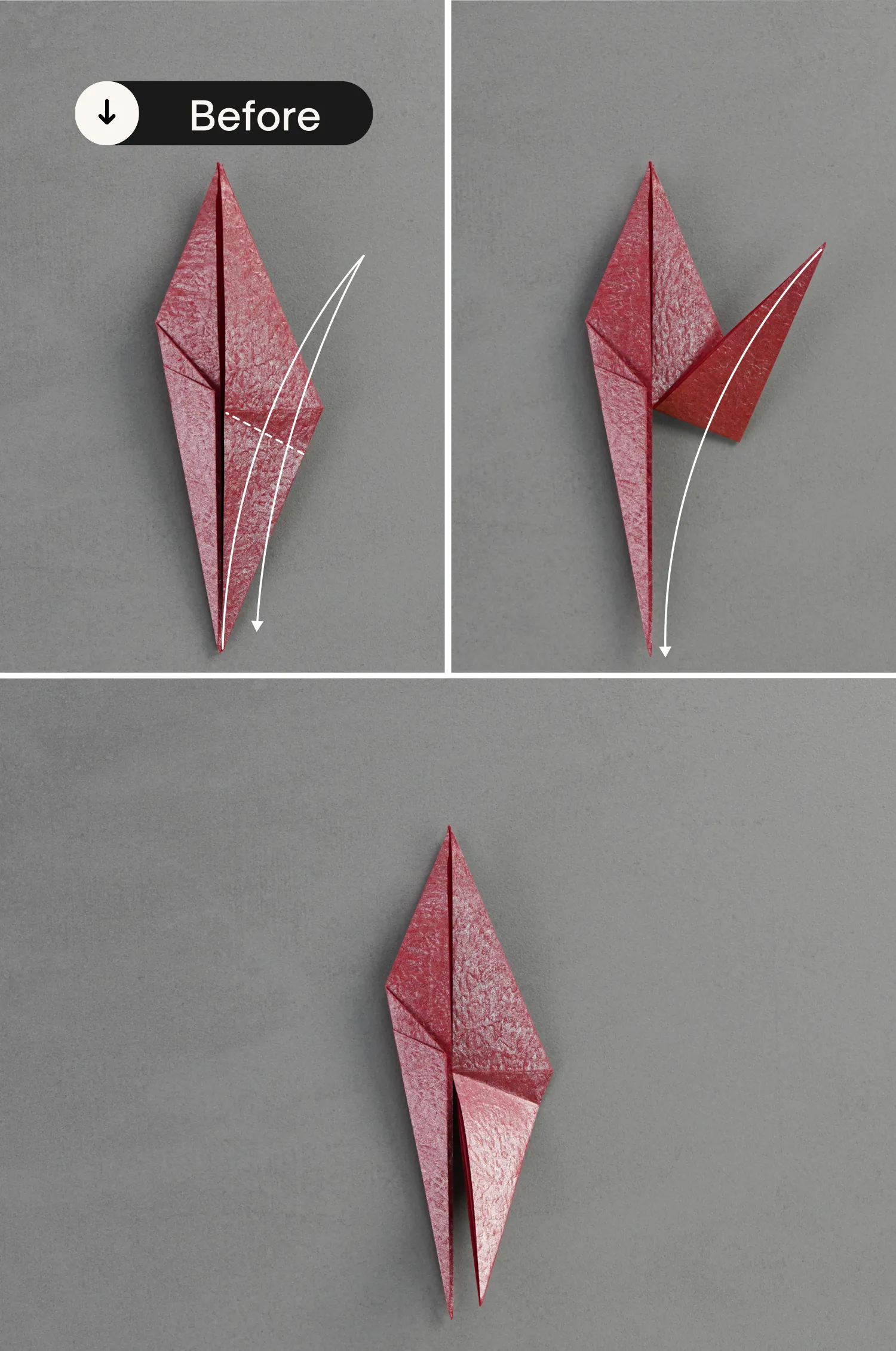 origami turkey| origamiok.com