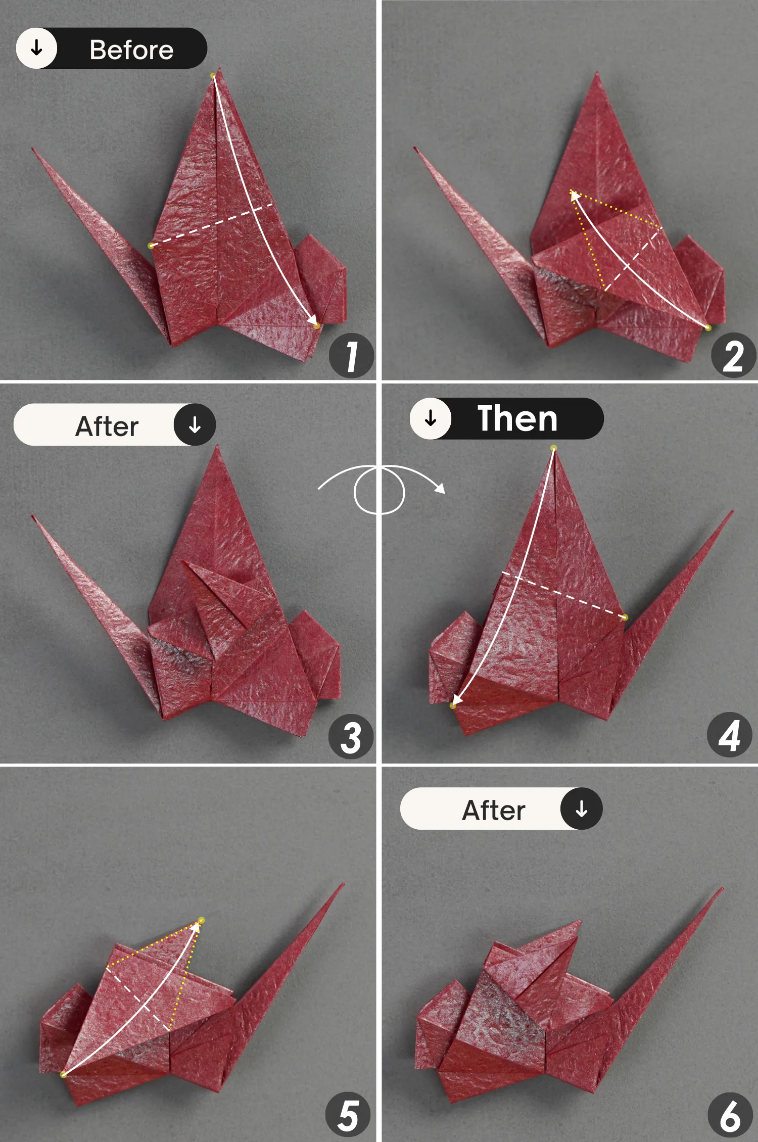 origami turkey| origamiok.com