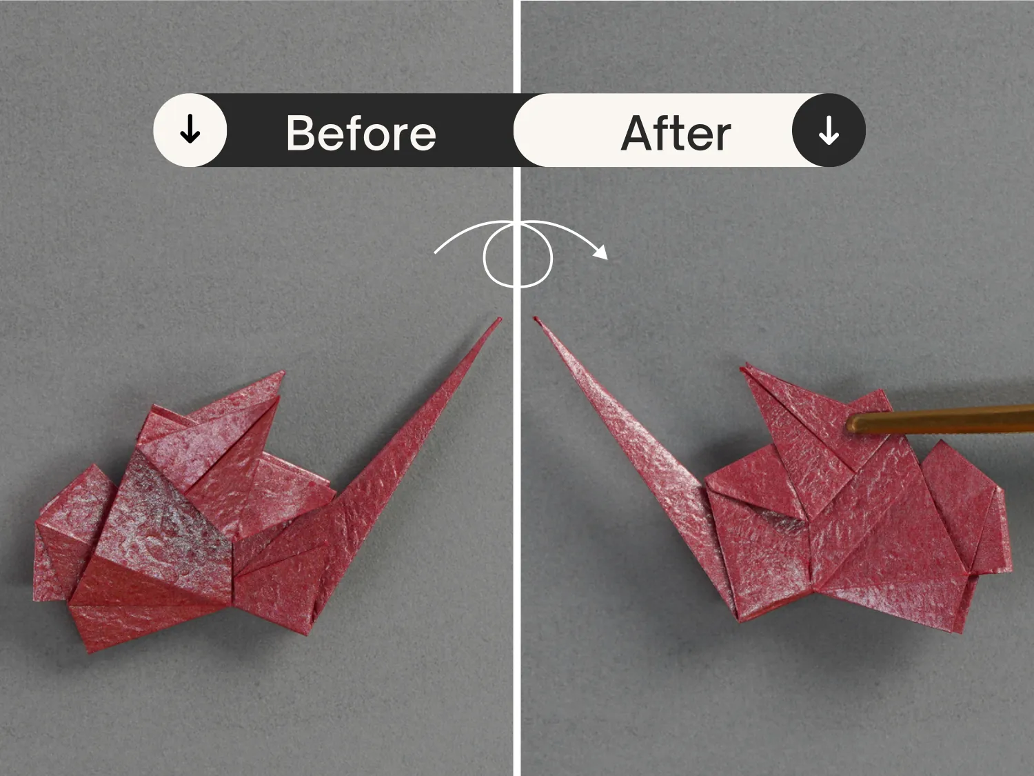 origami turkey| origamiok.com