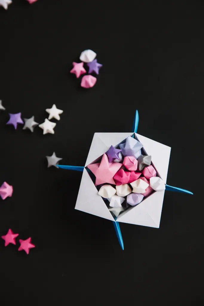origami star box | origamiok.com 