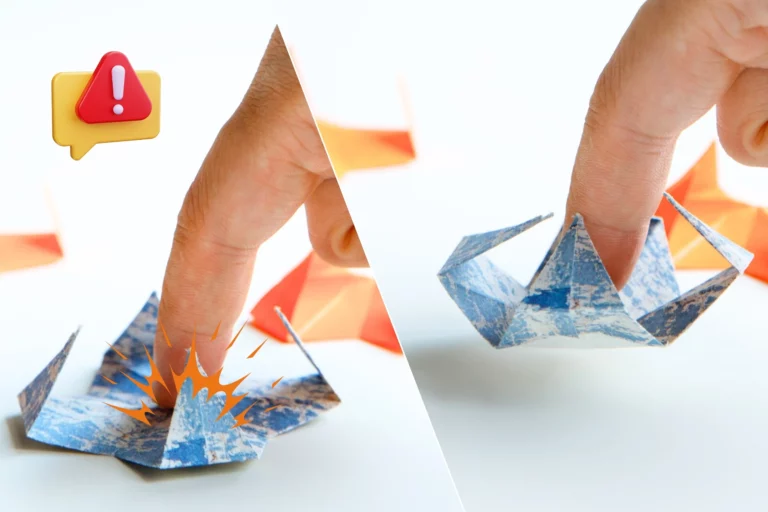 How to Make an Origami Finger Trap