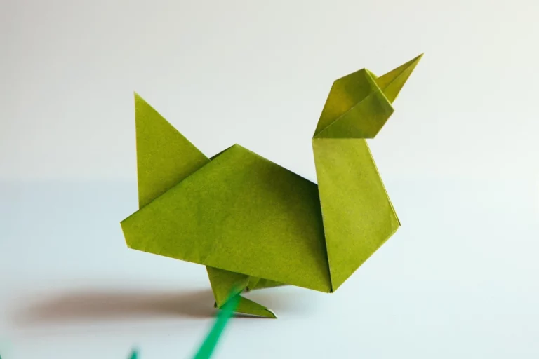 How to Fold an Origami Goose