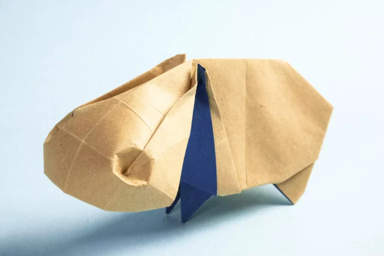 How to Make an Origami Hippo