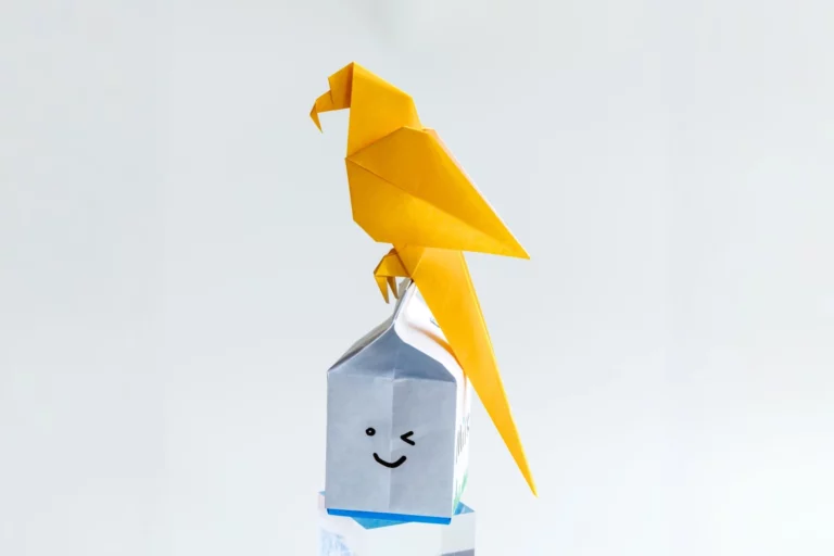 How to Fold an Origami Parrot Bird