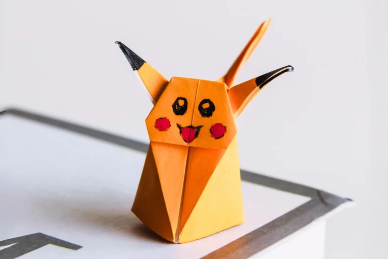 How to Fold an Origami Pikachu