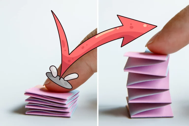 How to Fold an Origami Spring