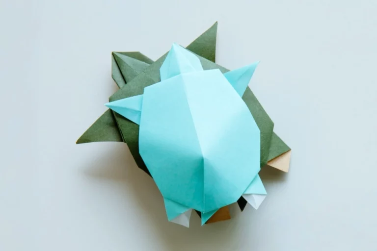 How to Fold an Origami Turtle