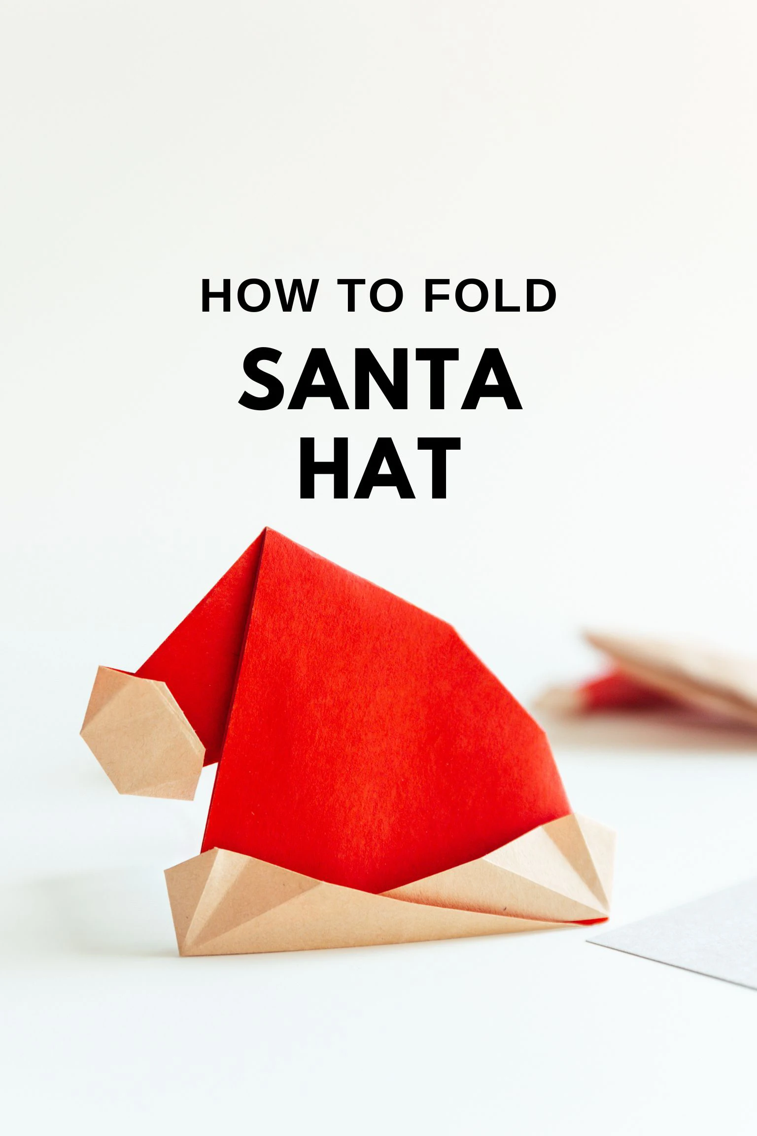 origami Santa Hat | origamiok