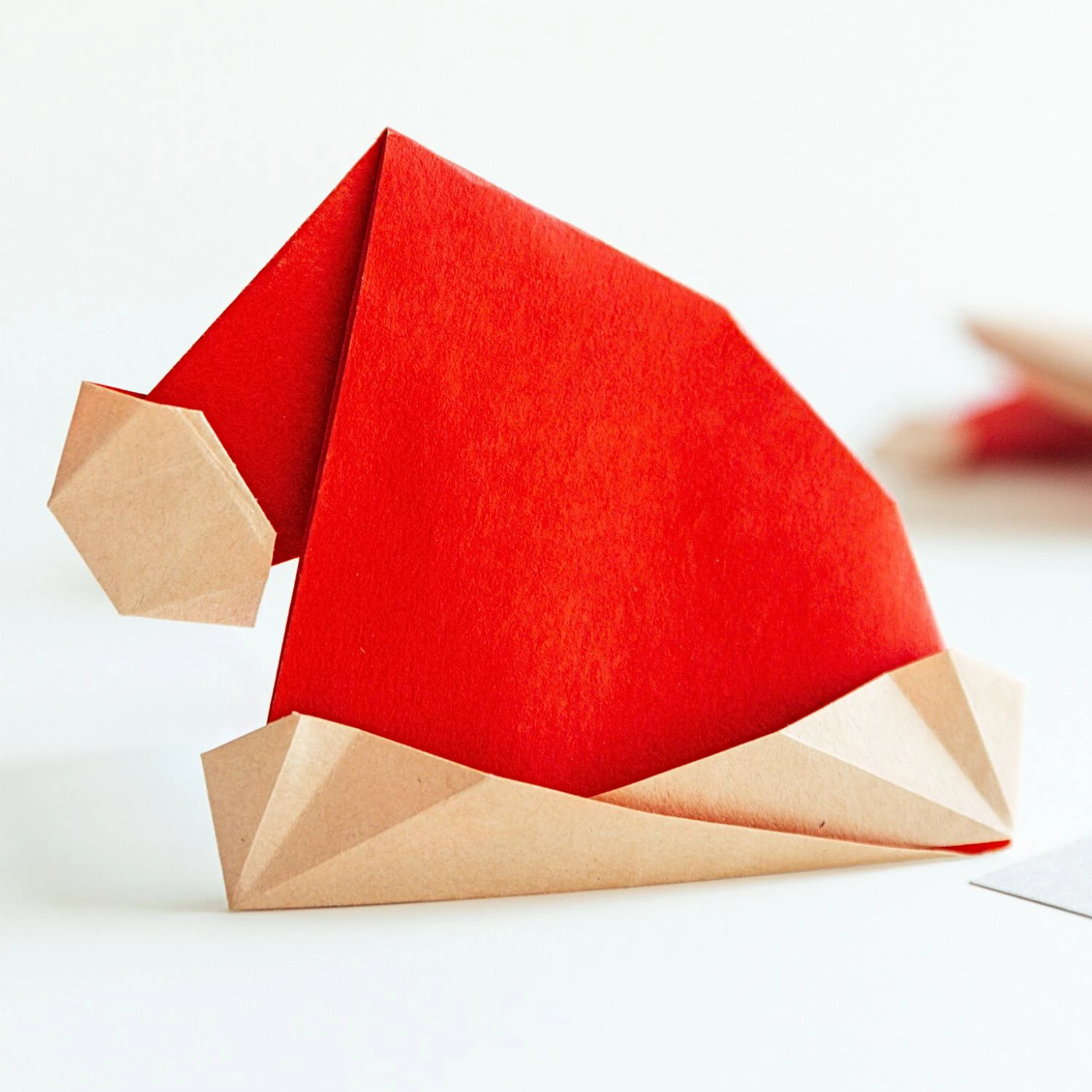 origami Santa Hat | origamiok