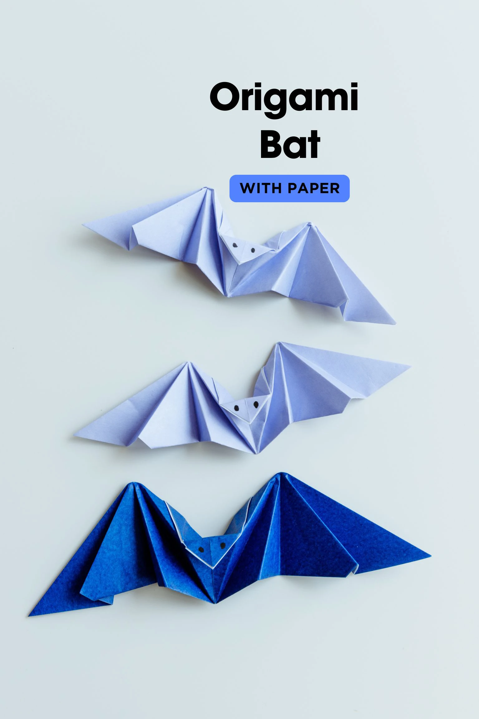 origami bat | origamiok