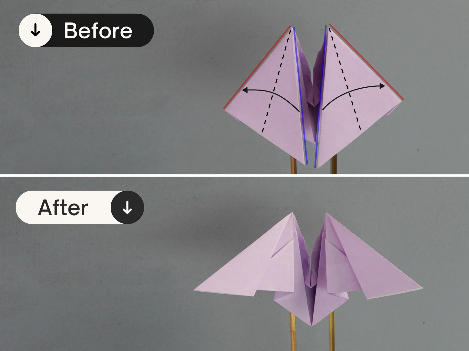 origami bat | origamiok