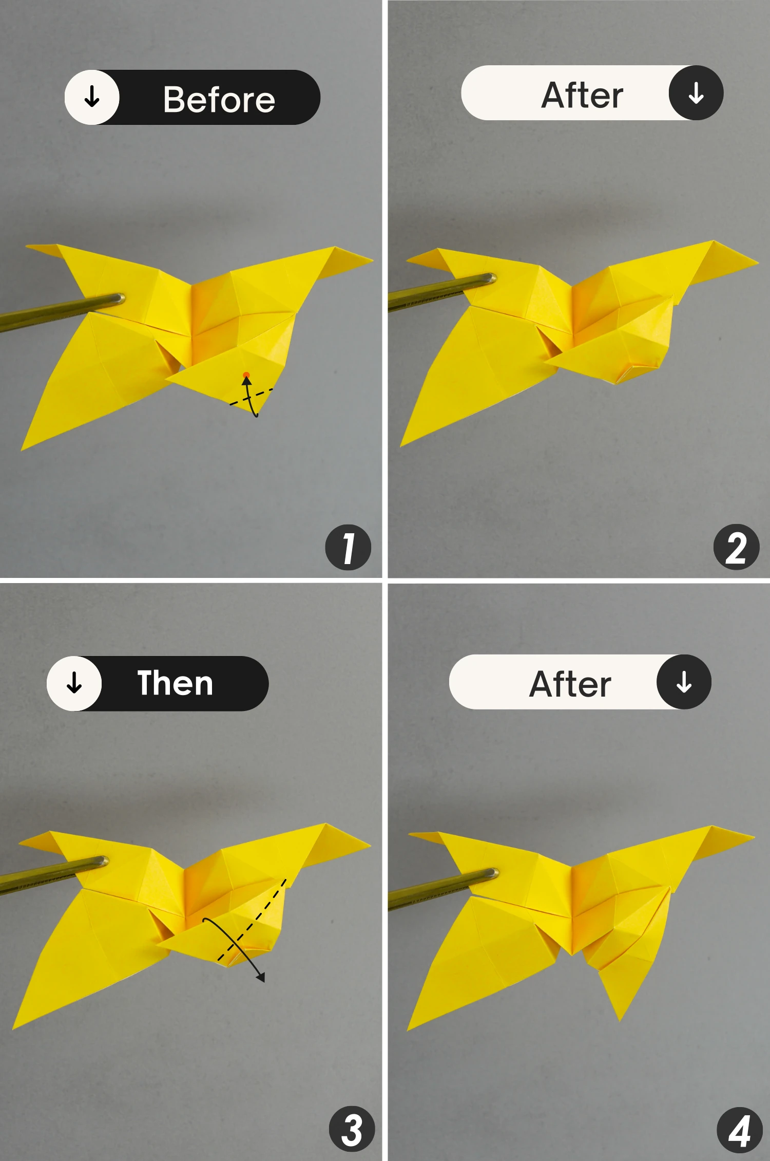 origami butterfly | origamiok