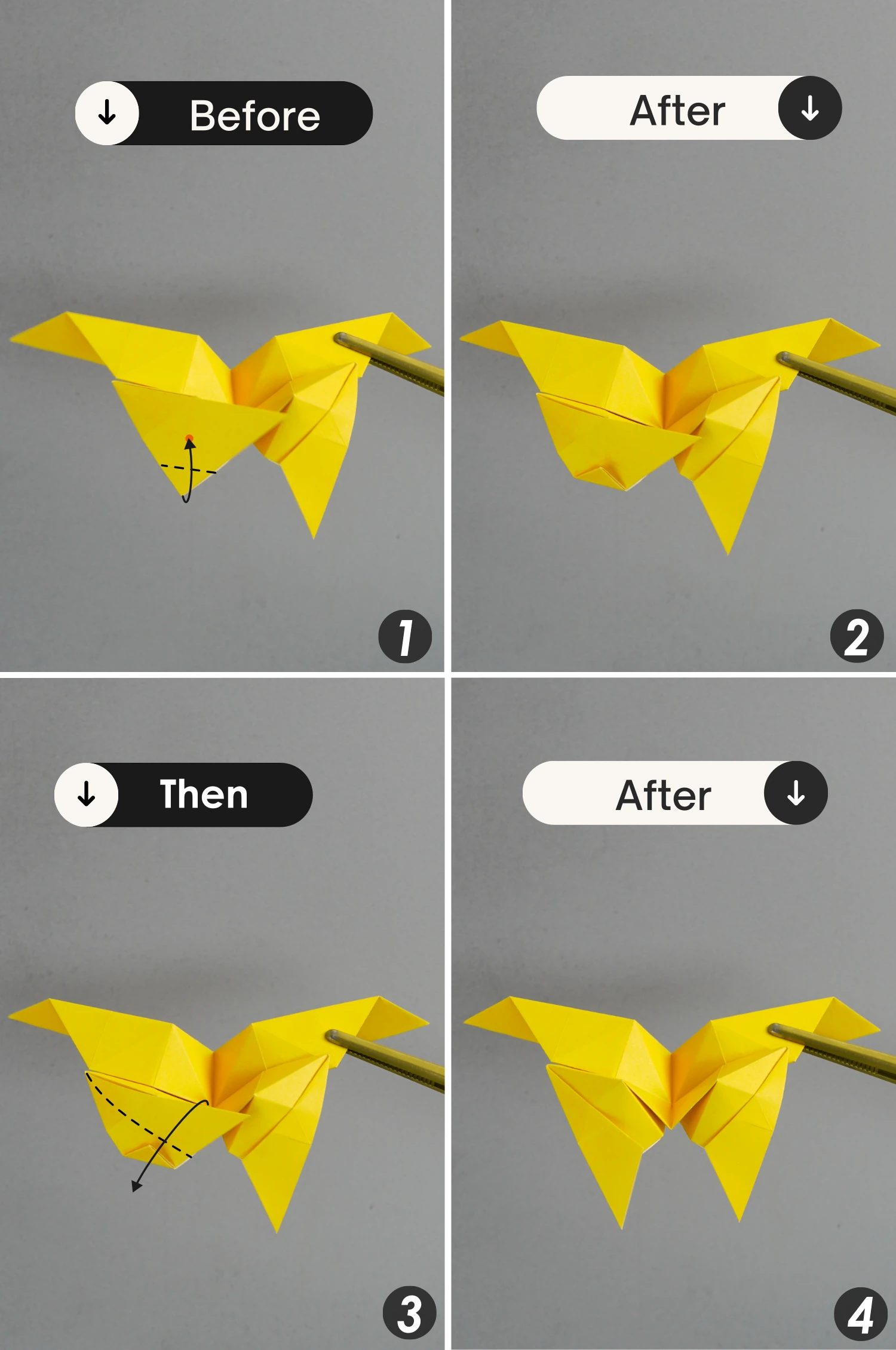 origami butterfly | origamiok