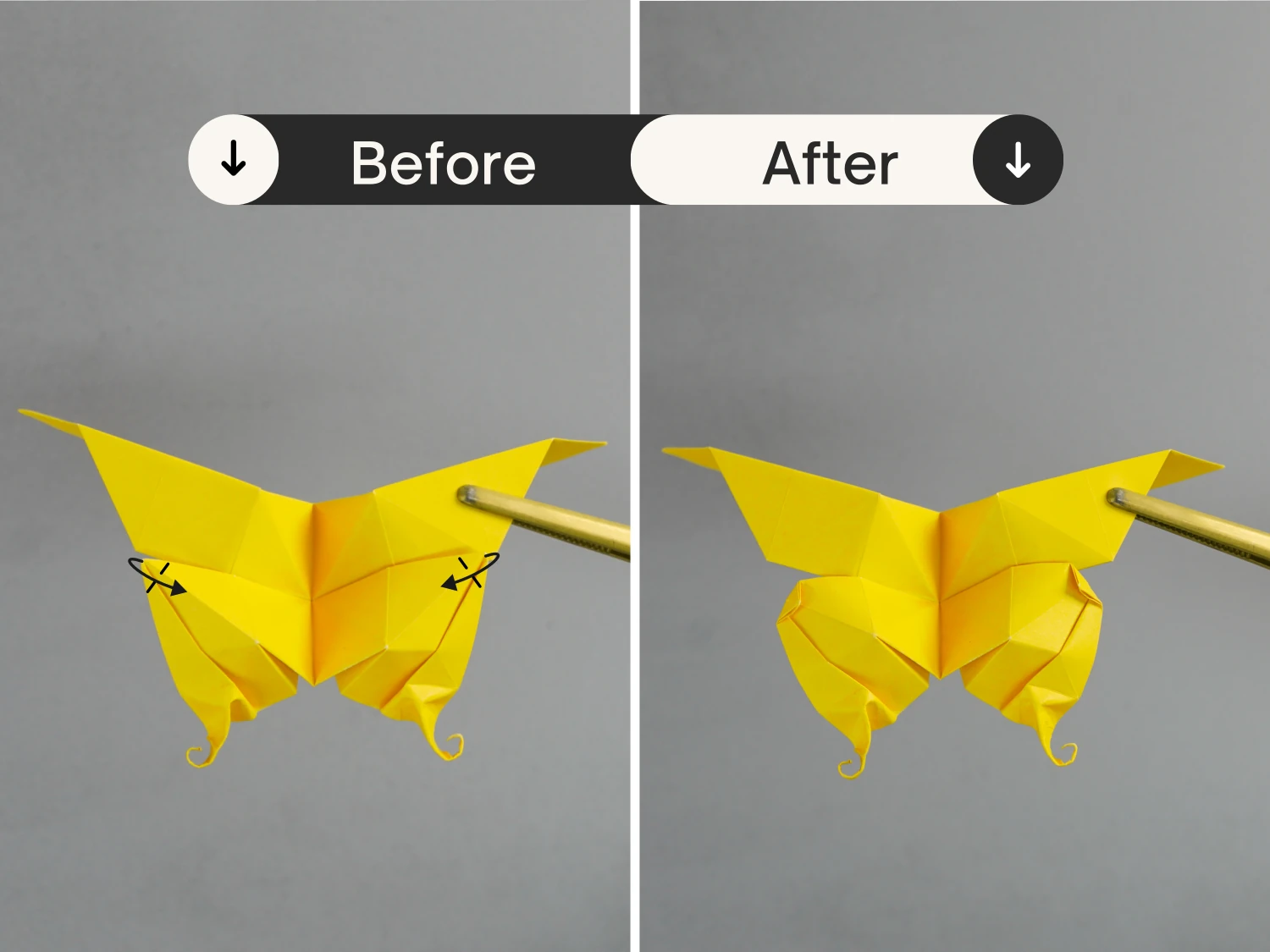 origami butterfly | origamiok