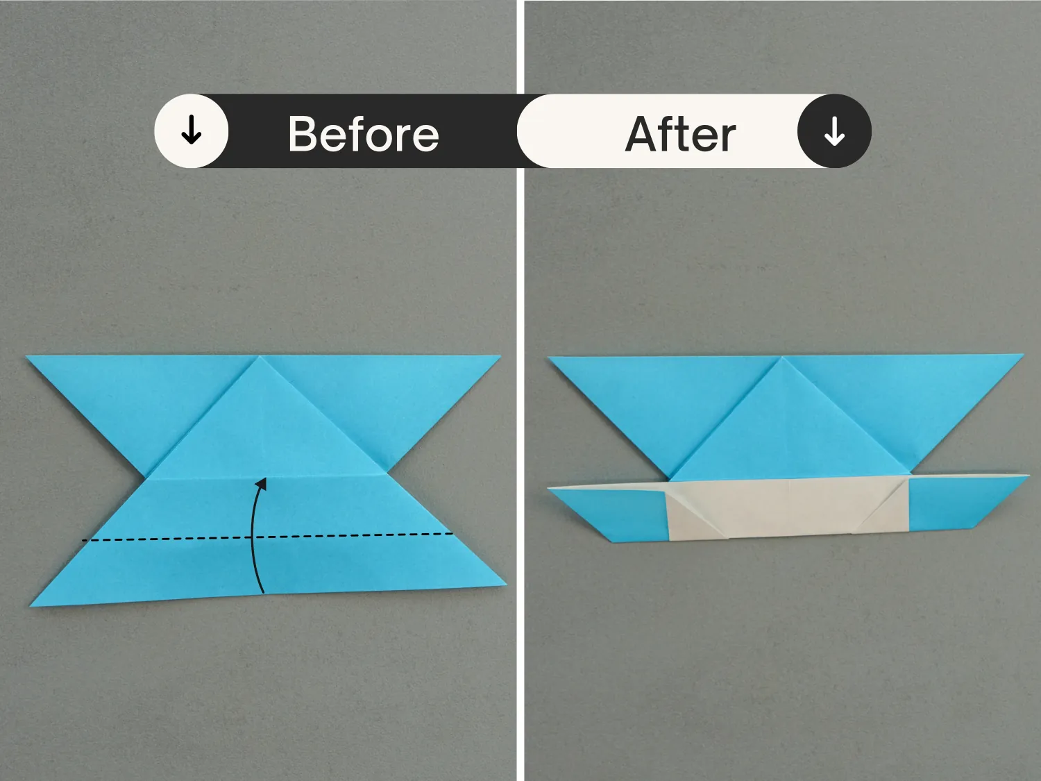 Origami canoe | OrigamiOk