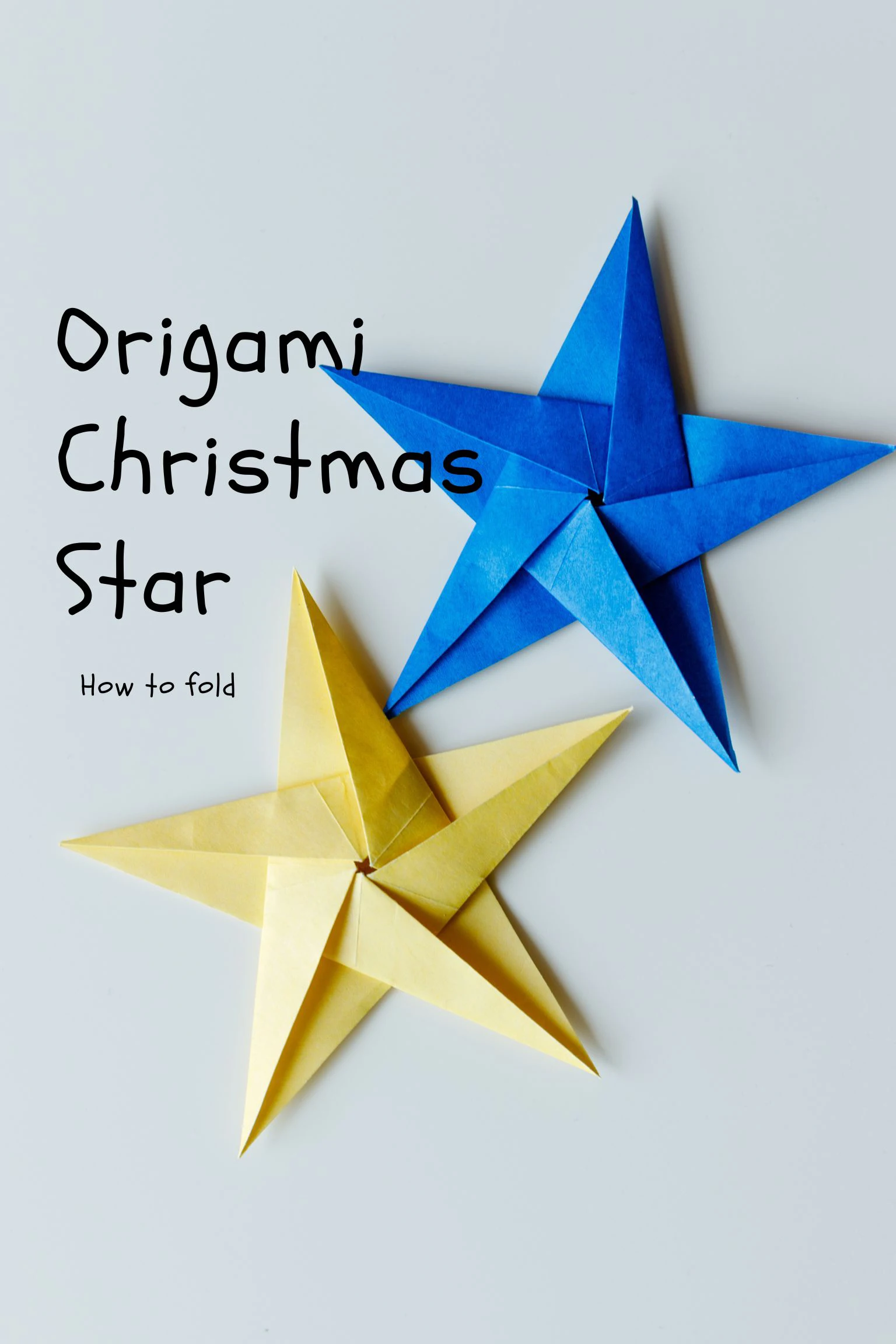 origami Christmas star | origamiok