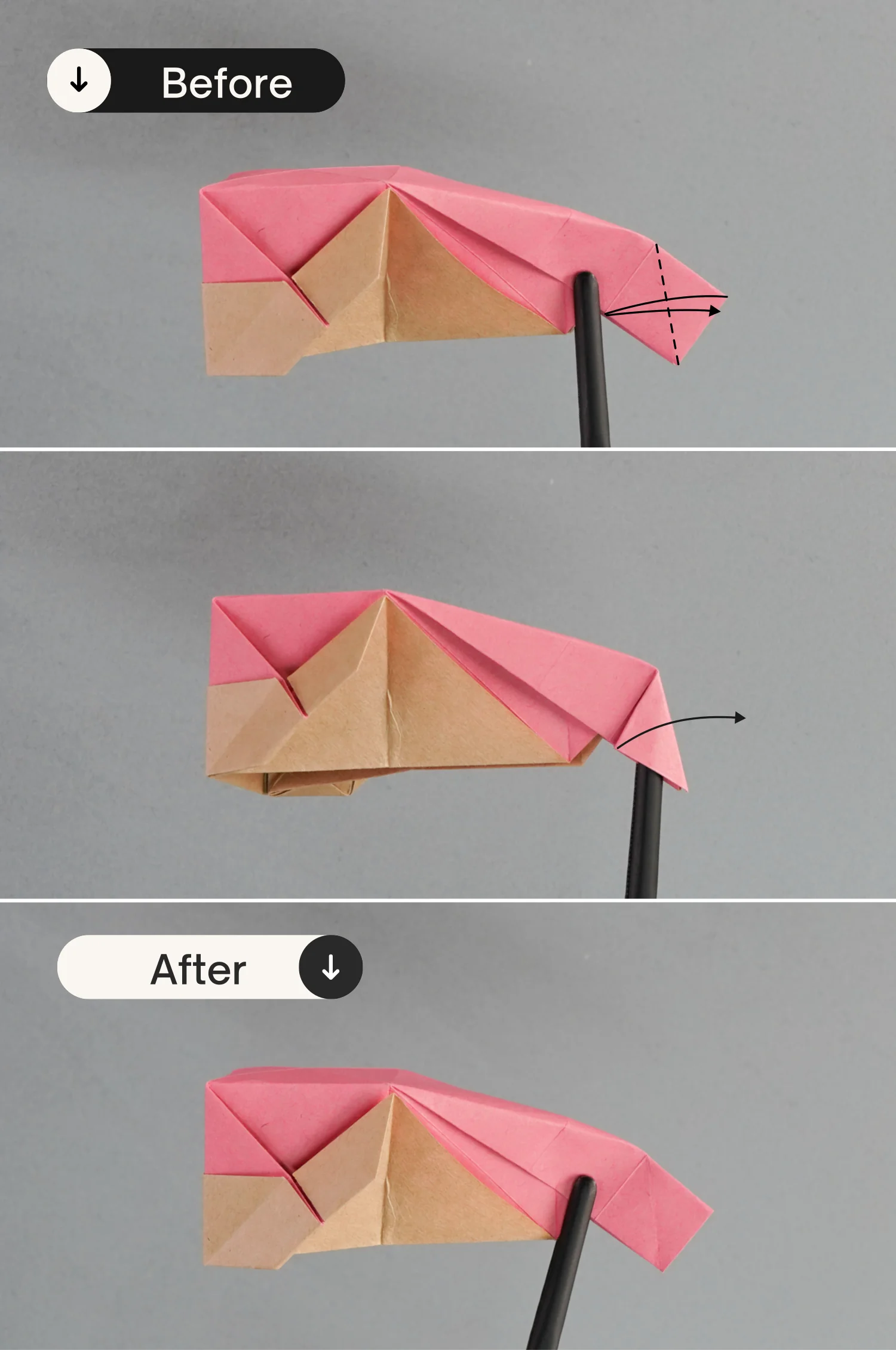 origami cute whale | origamiok