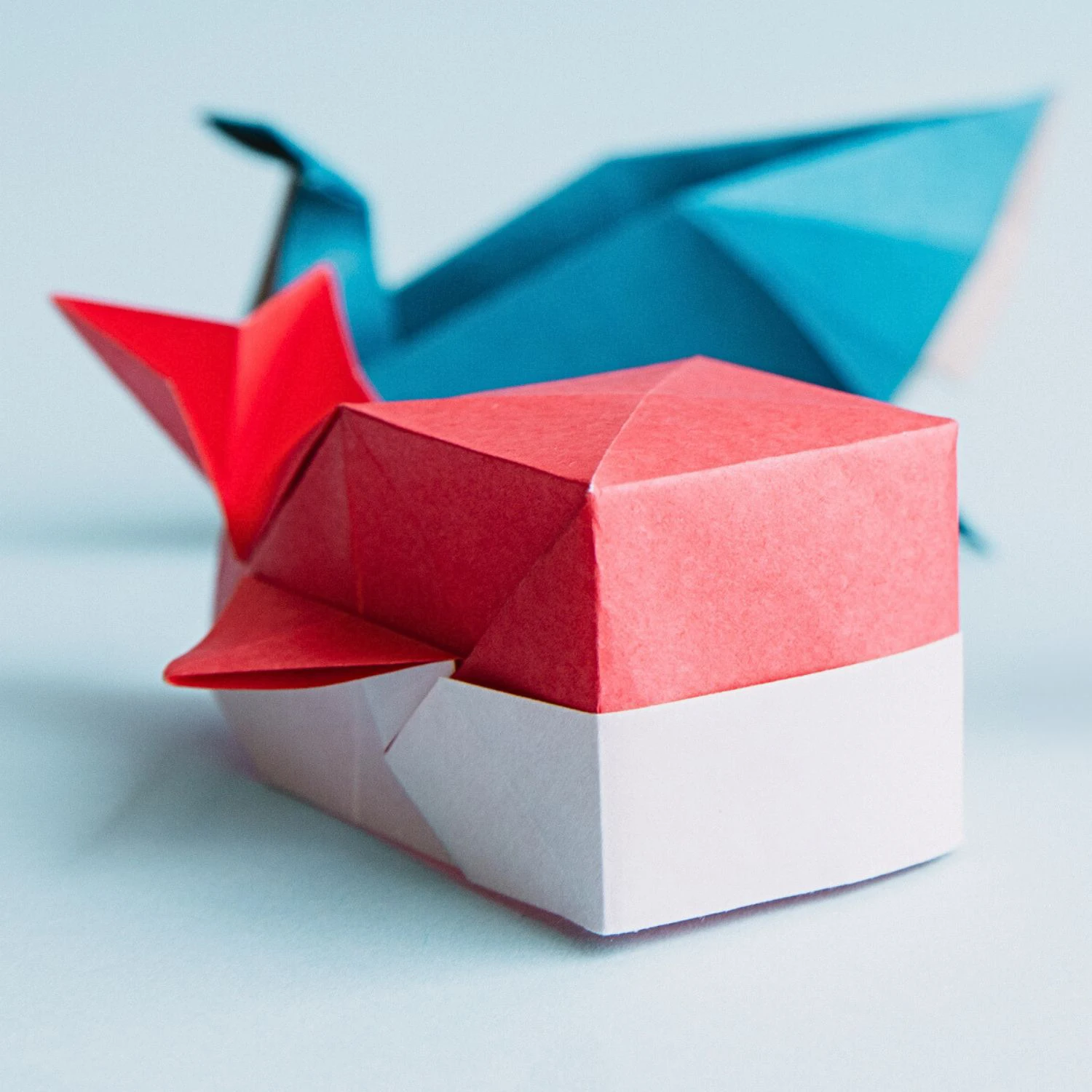 origami cute whale | origamiok