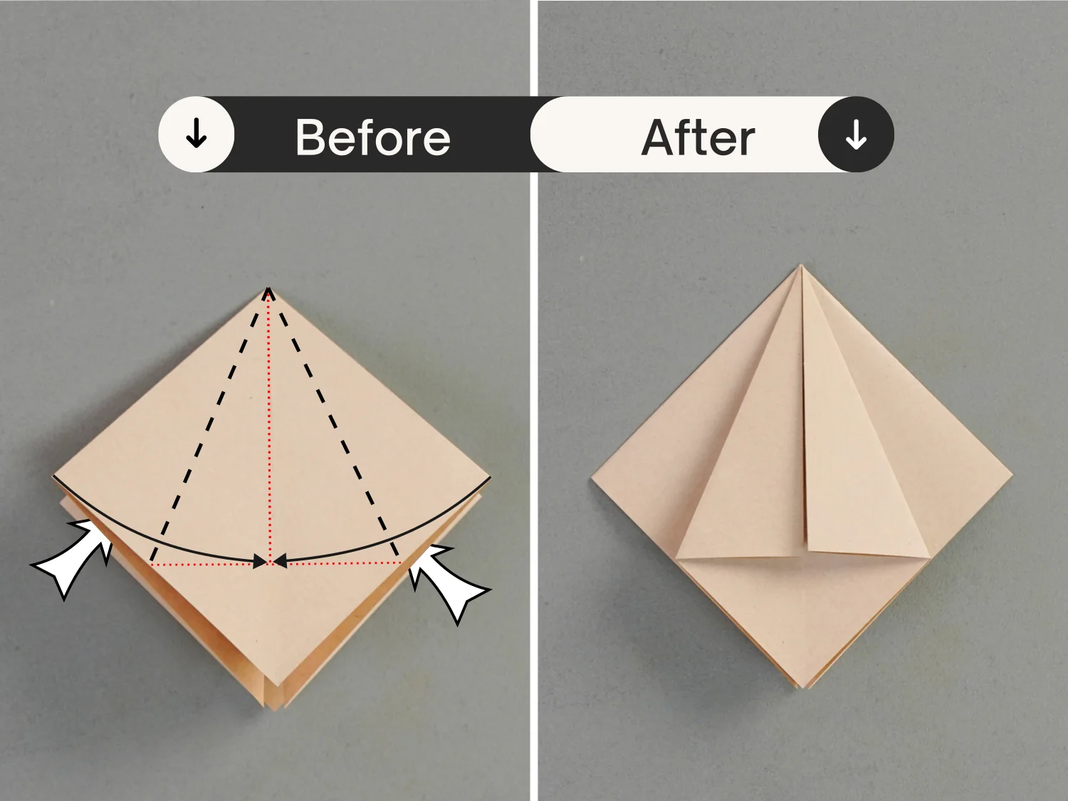 origami diamond | origamiok