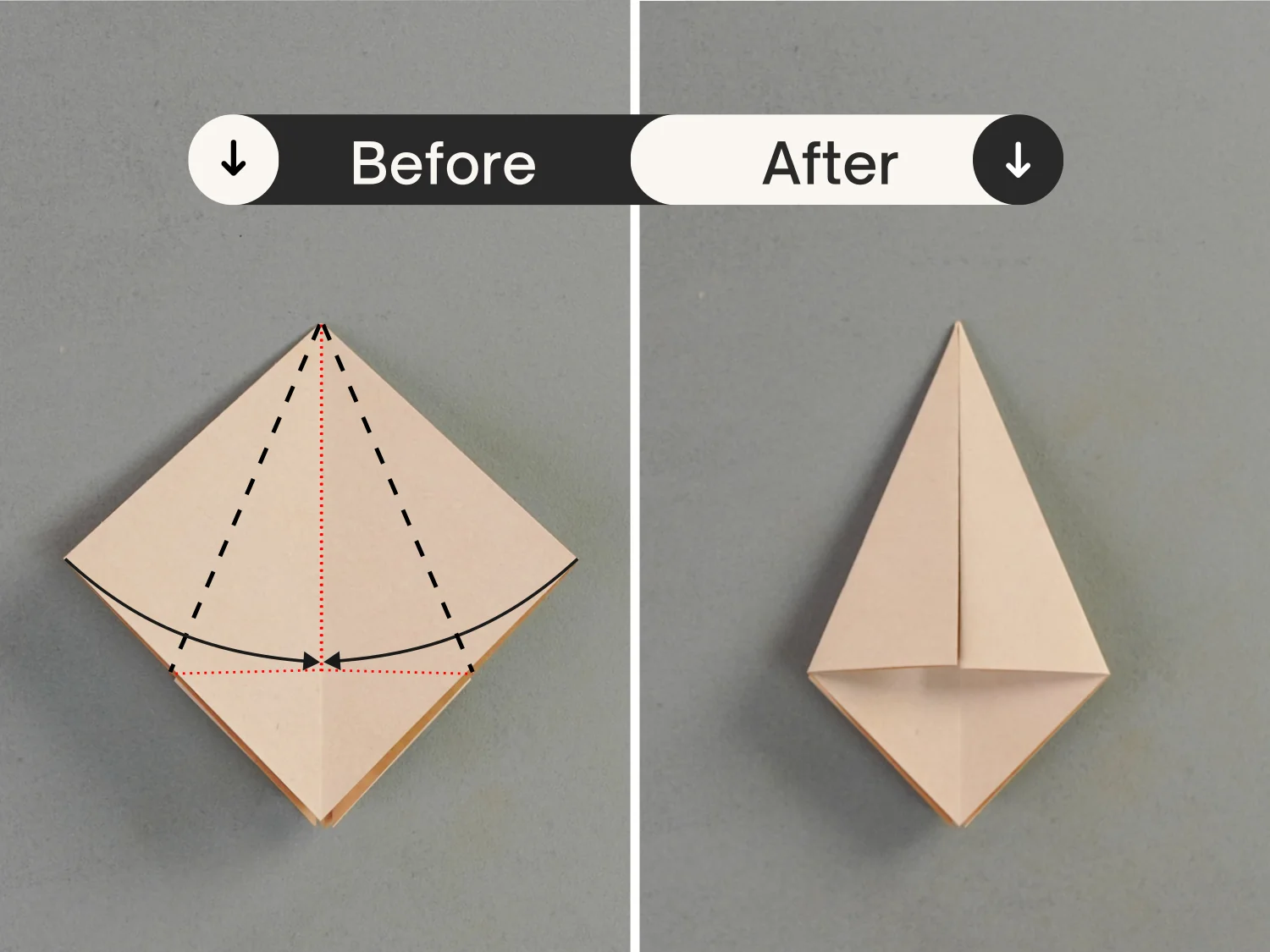 origami diamond | origamiok