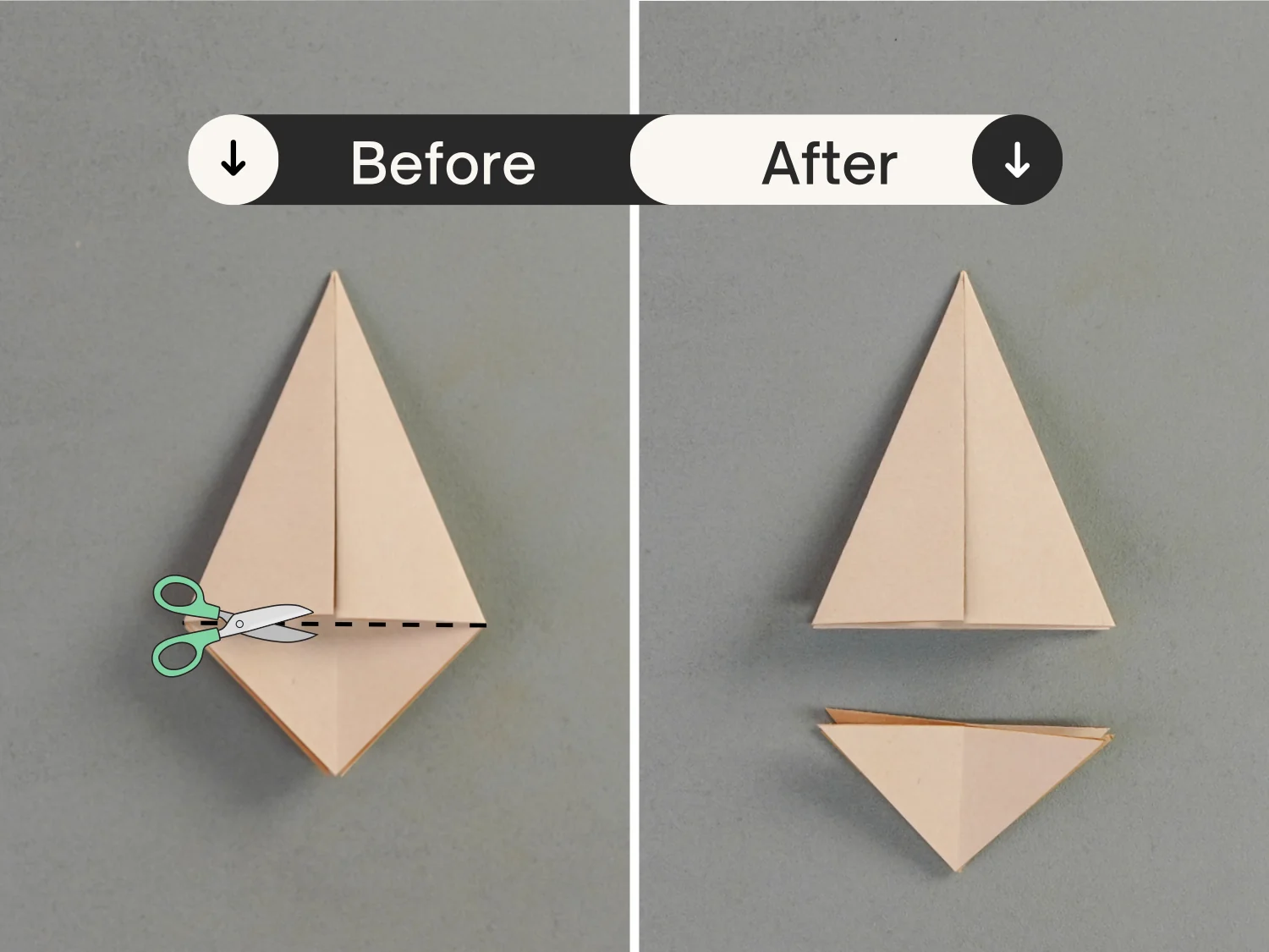 origami diamond | origamiok