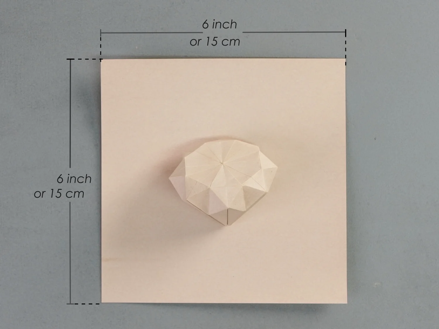 origami diamond | origamiok