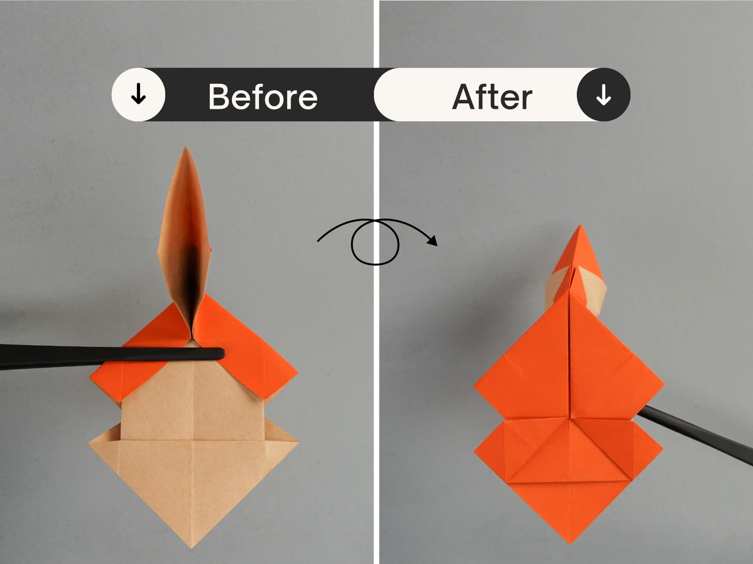 origami dog | origamiok