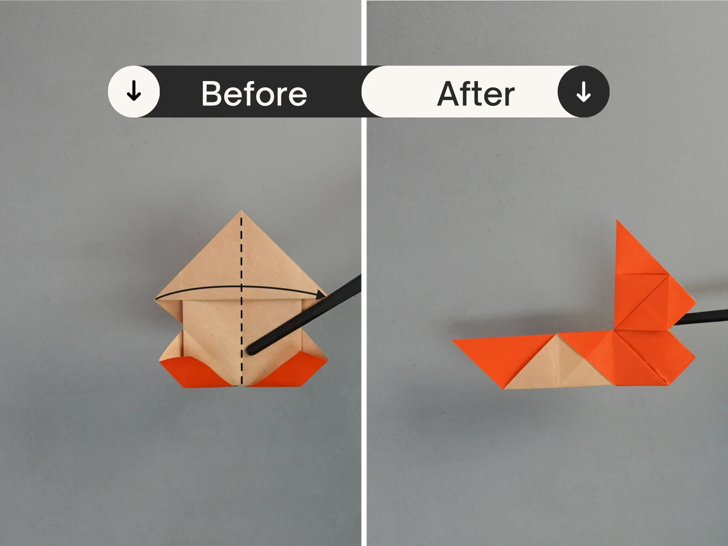 origami dog | origamiok