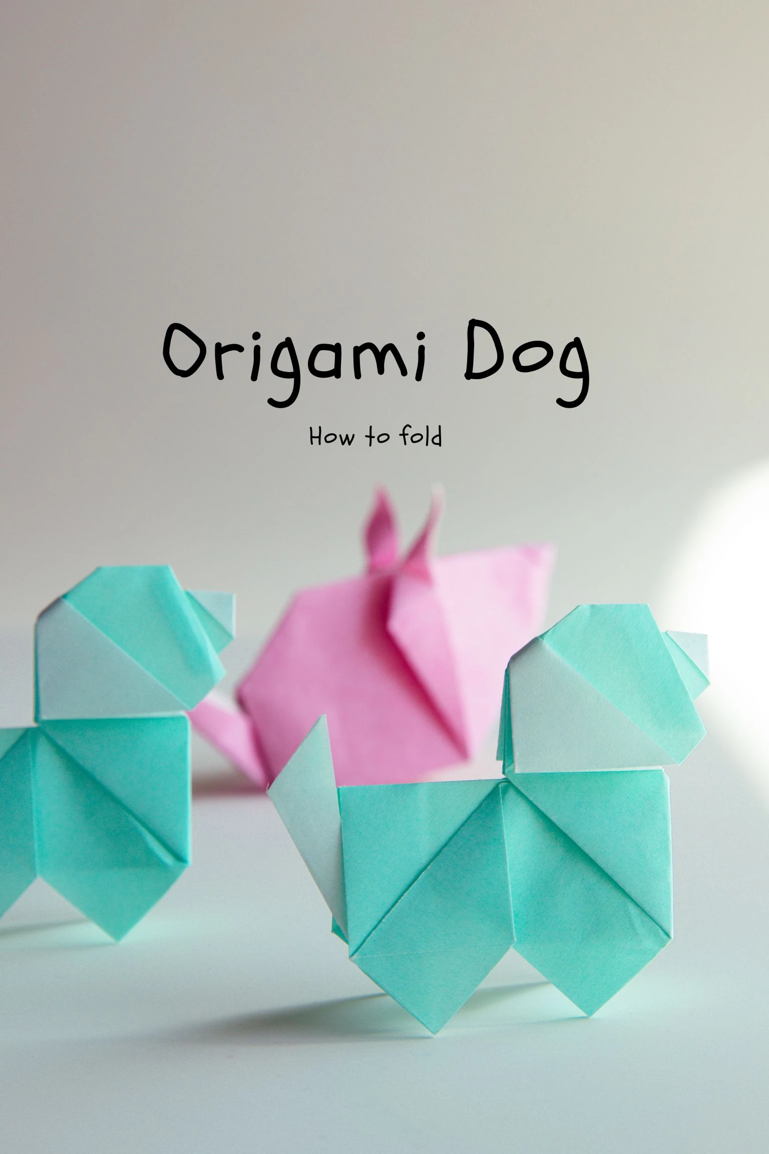 origami dog | origamiok