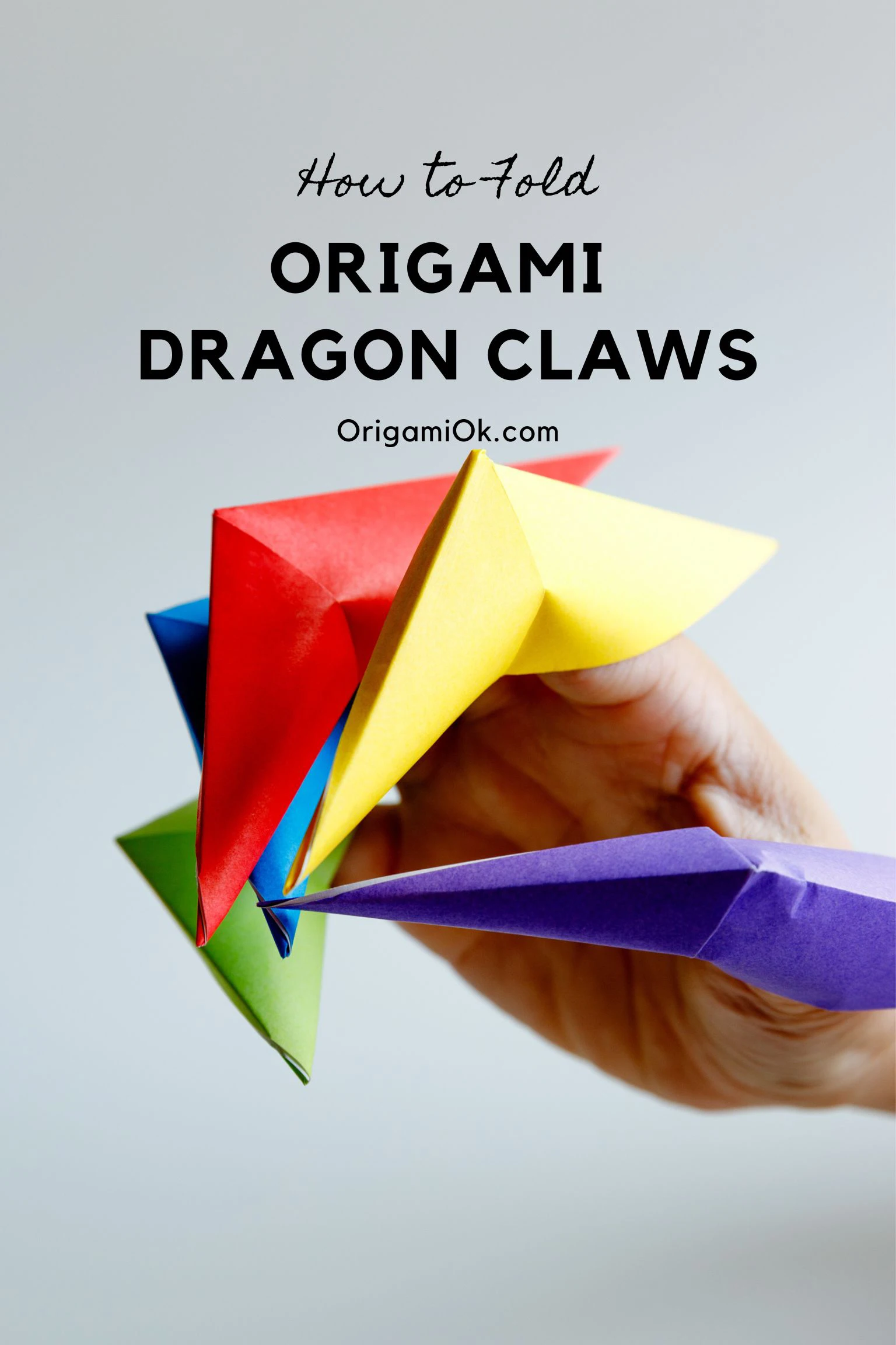 origami dragon claws | origamiok