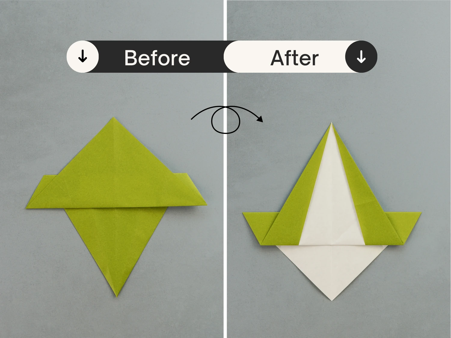 origami goose| origamiok