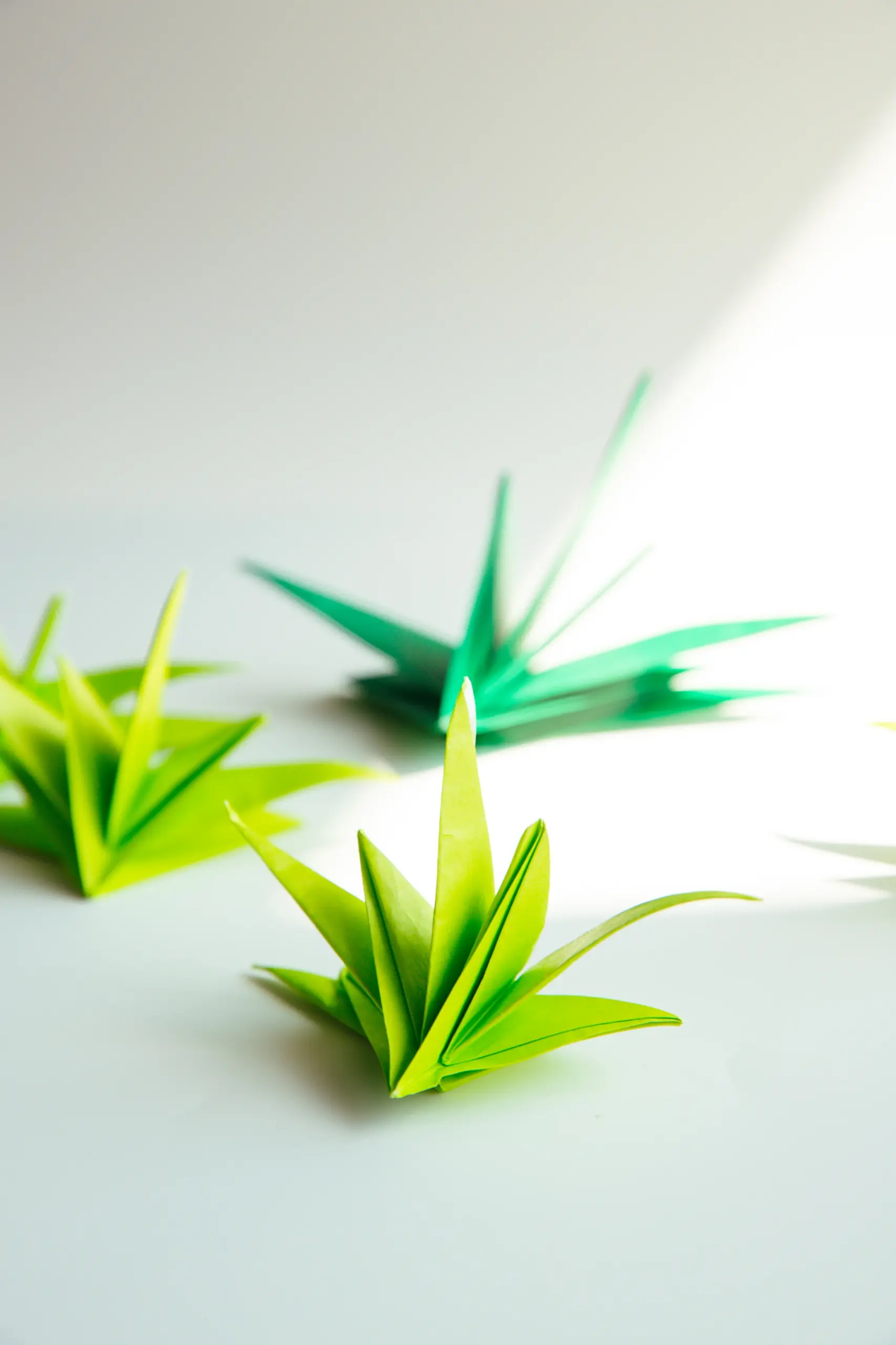 Origami grass | OrigamiOk