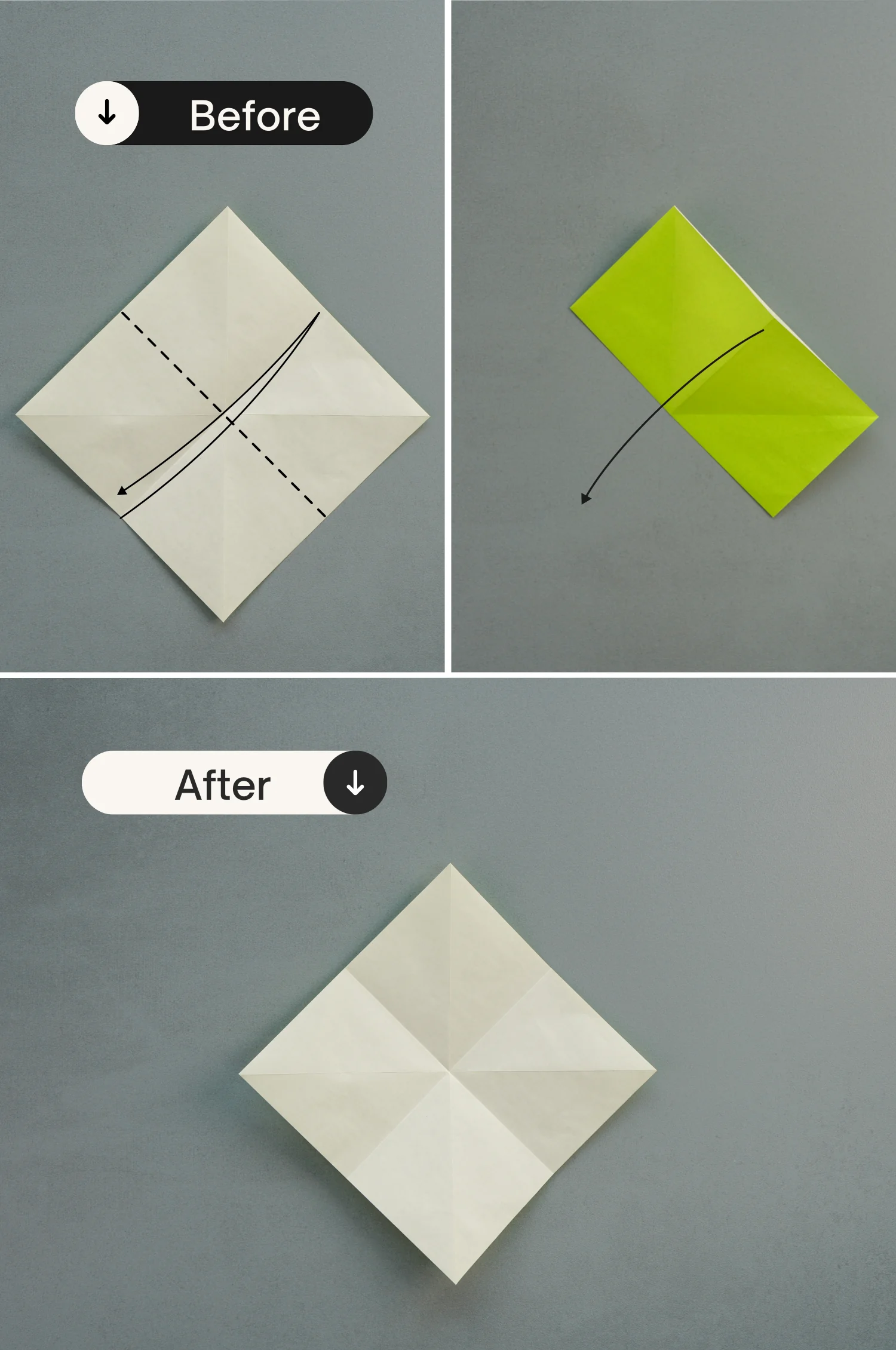 Origami grass | OrigamiOk