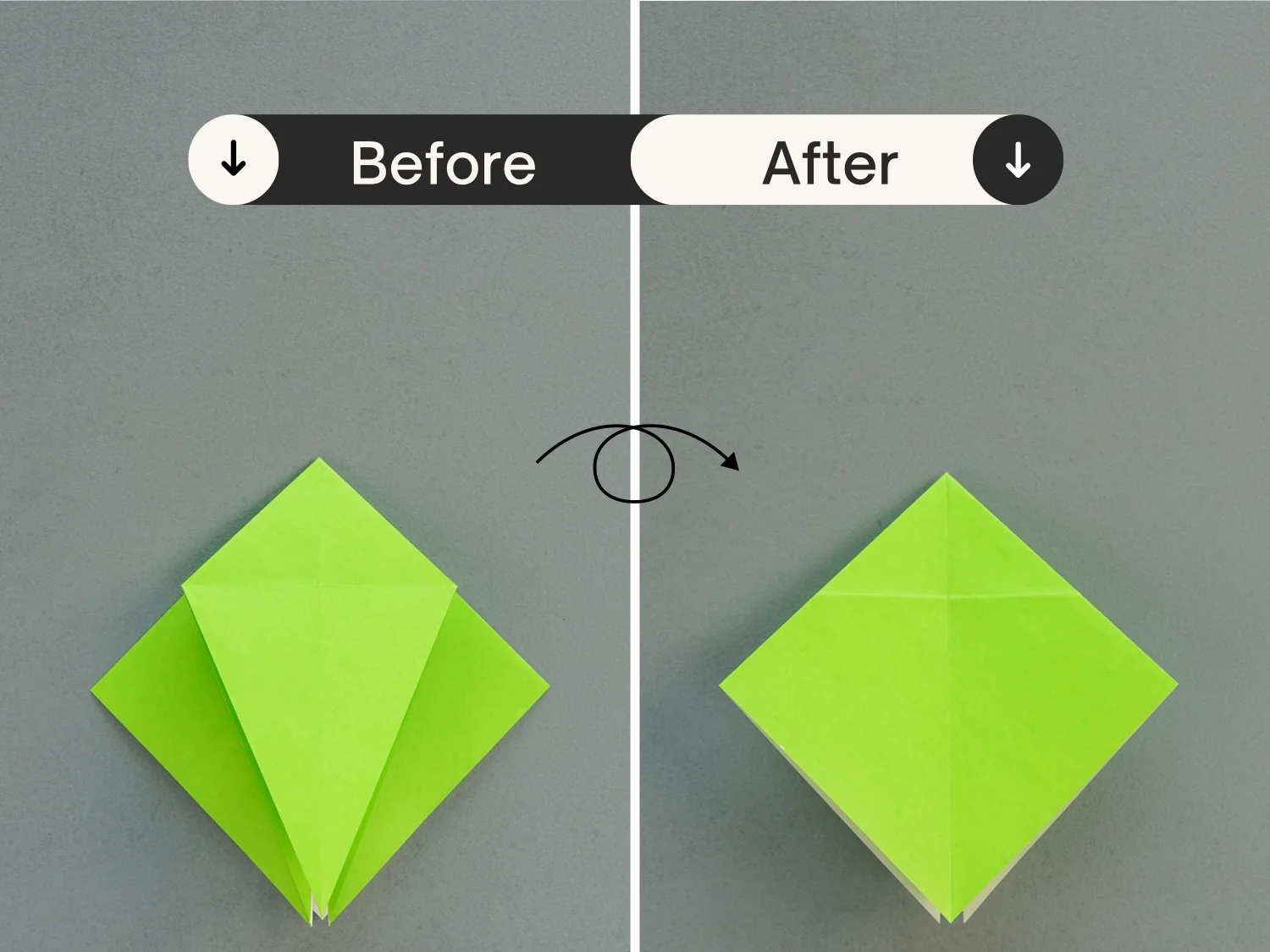 Origami grass | OrigamiOk