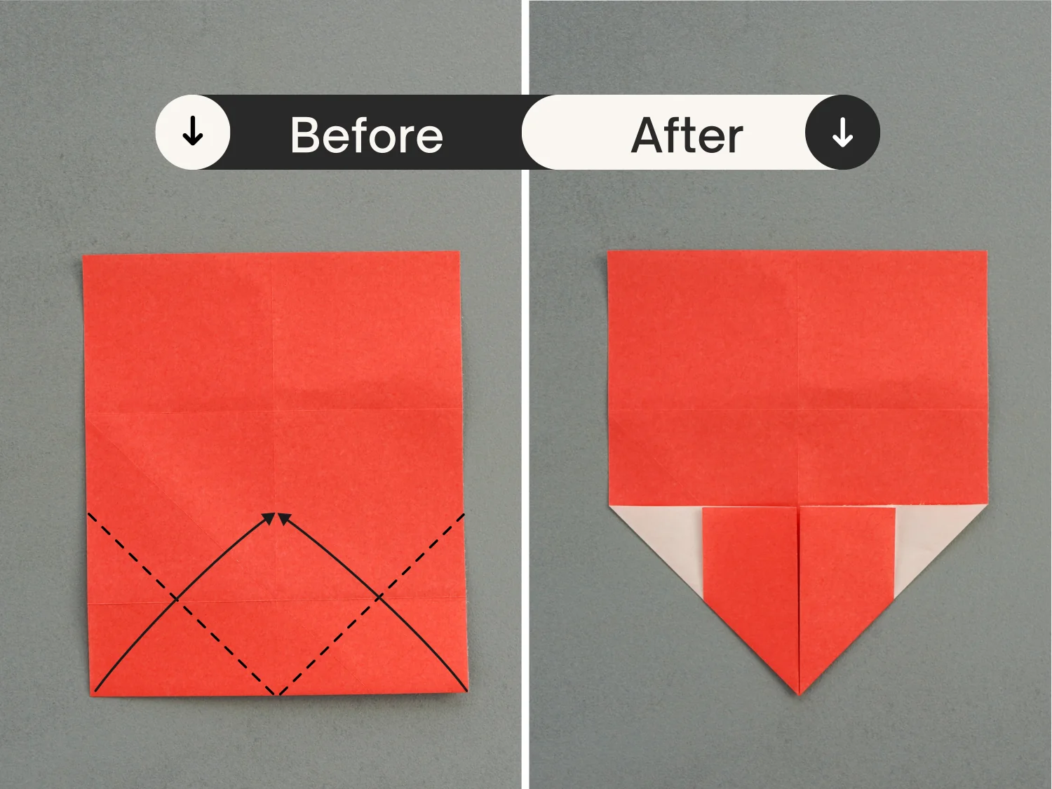 Origami heart envelope | OrigamiOk