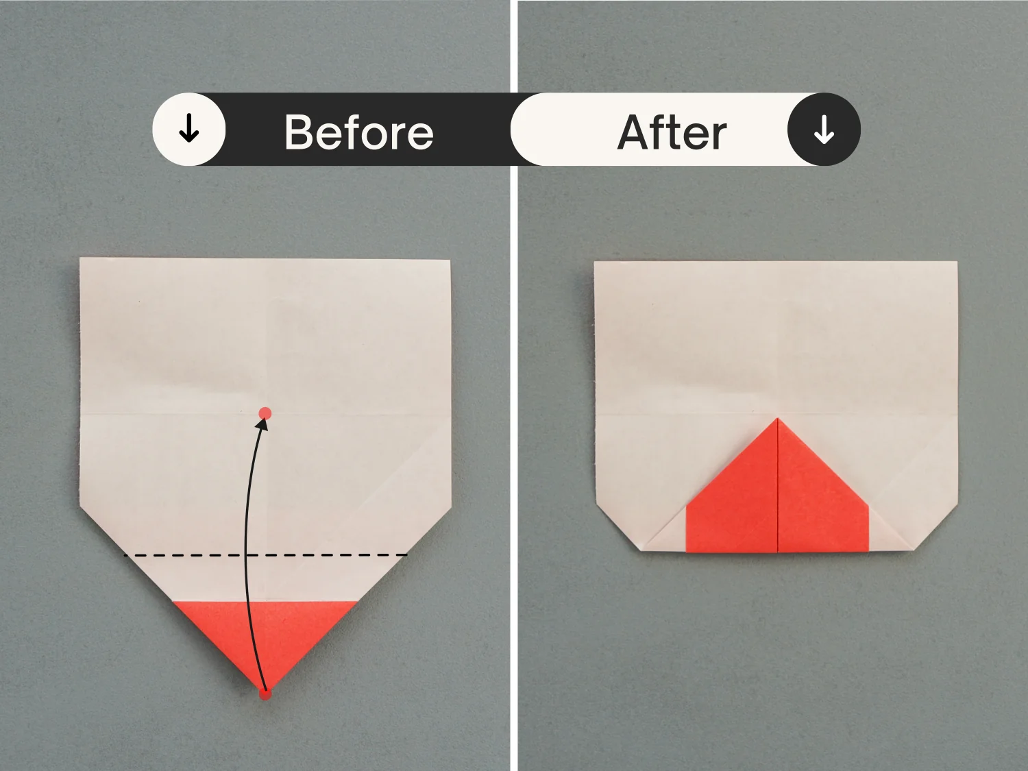 Origami heart envelope | OrigamiOk