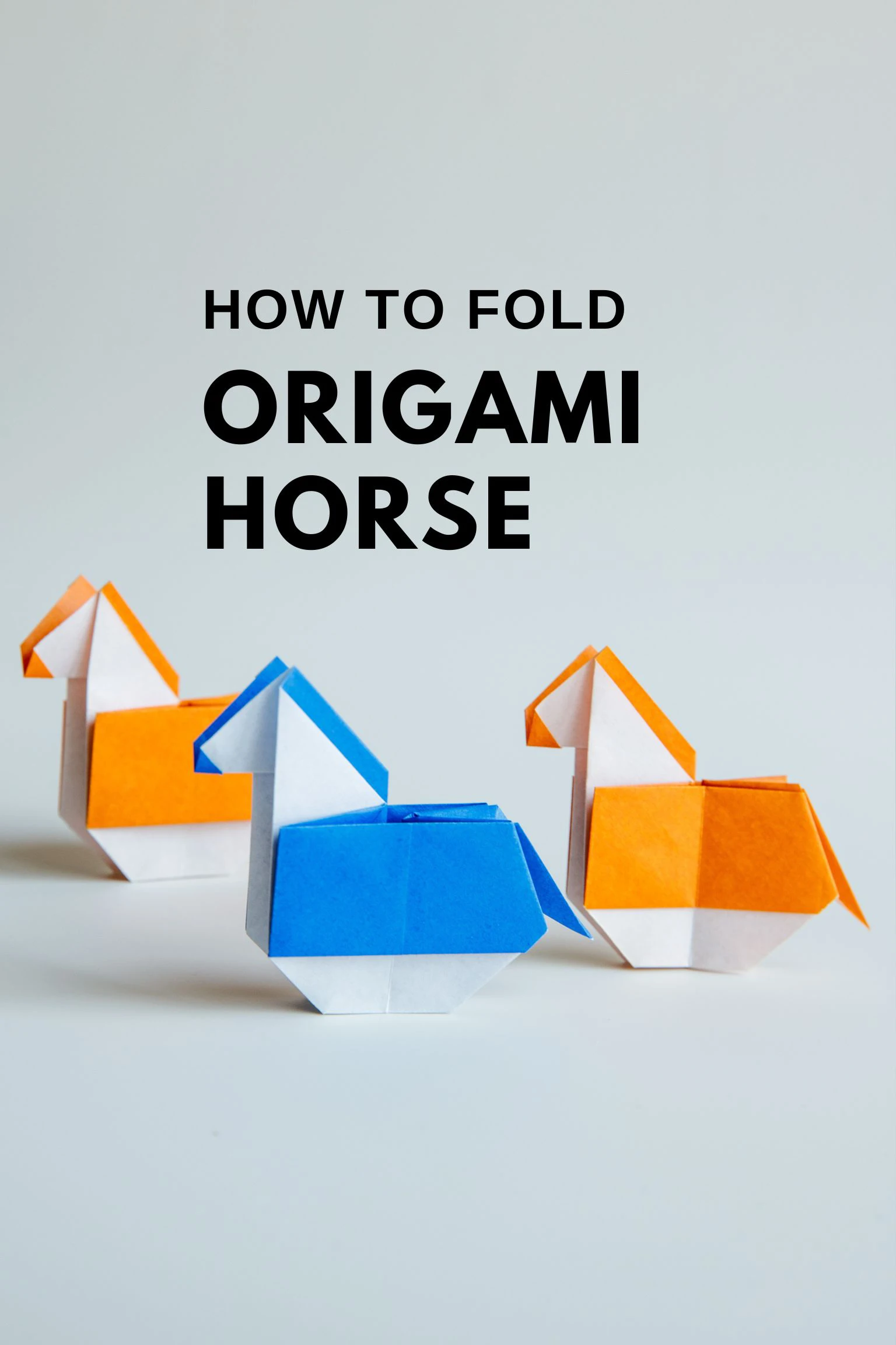 origami horse | origamiok