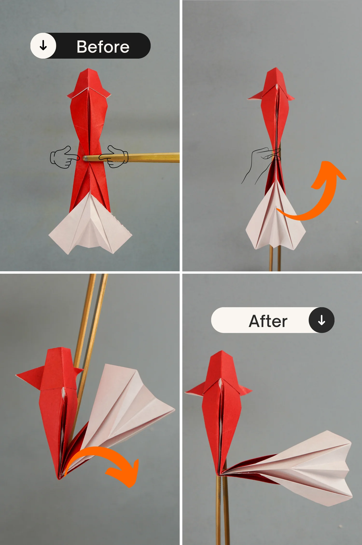 origami koi fish | origamiok