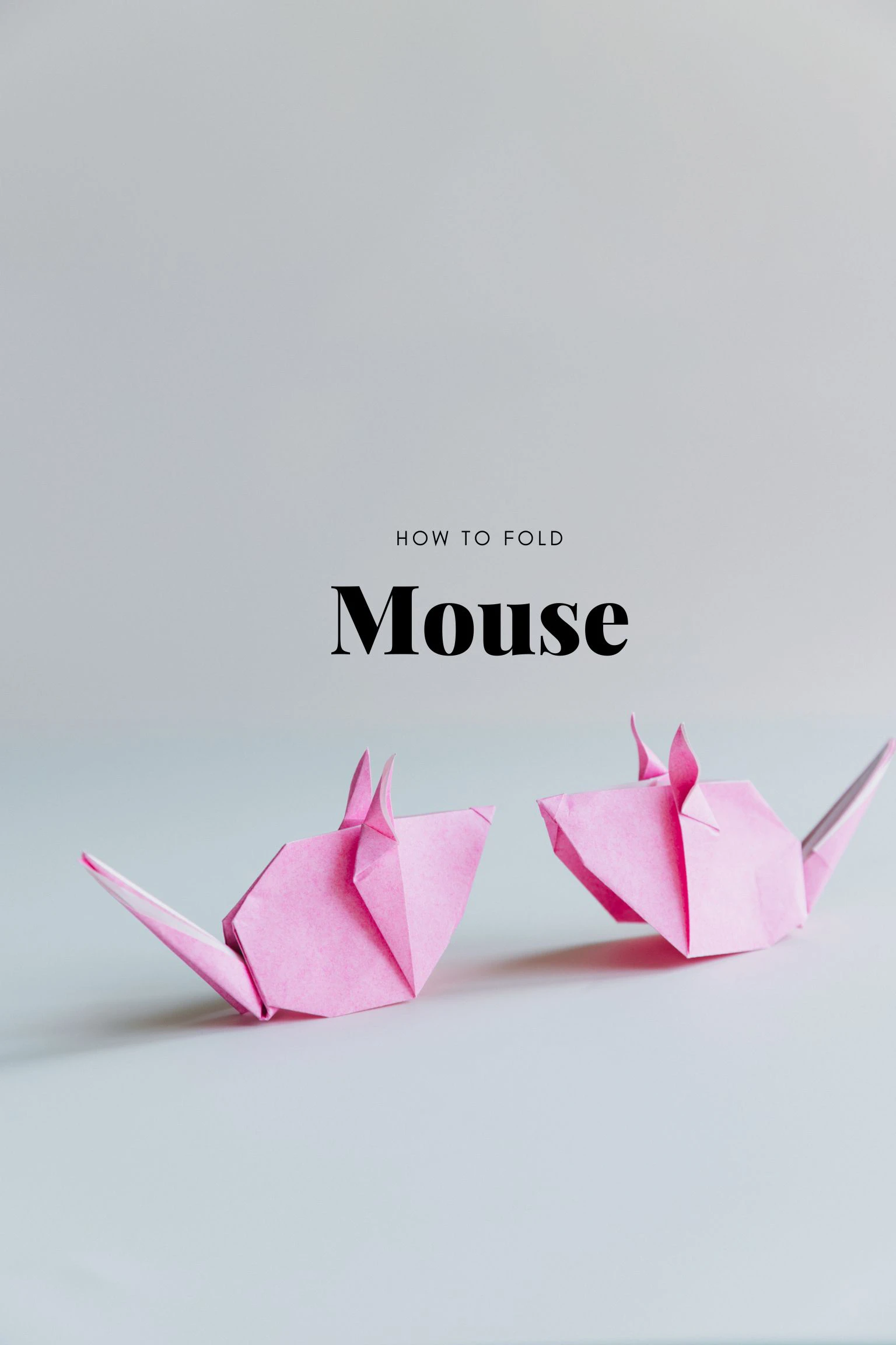 origami mouse | origamiok