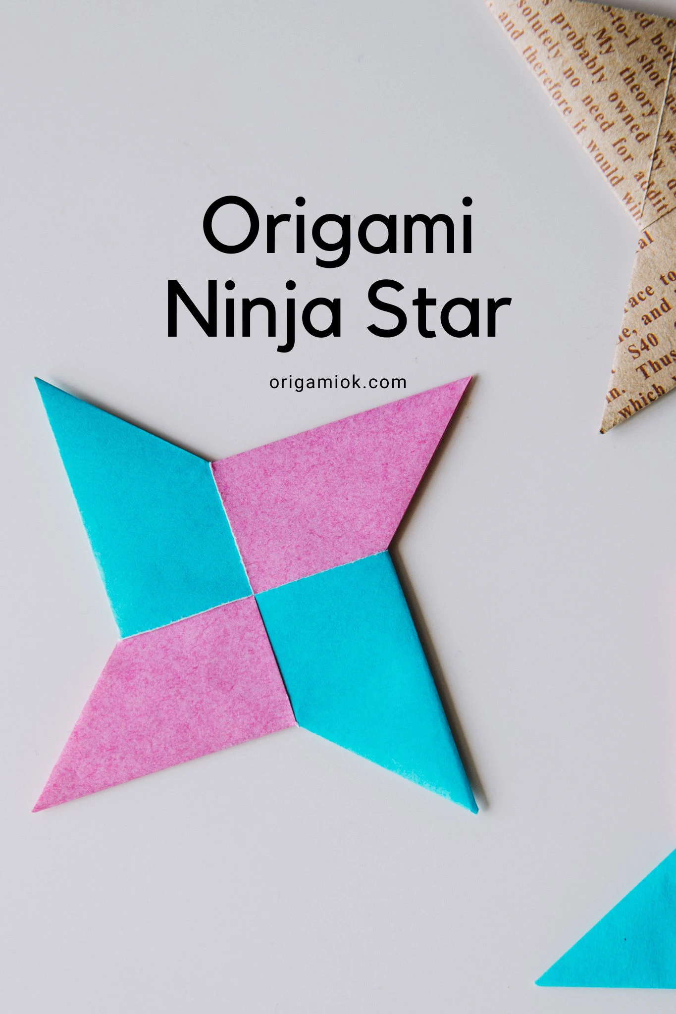 origami ninja star | origamiok