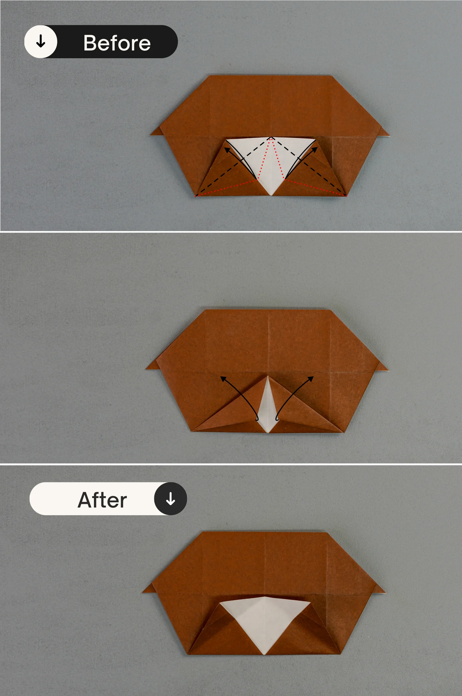 origami panda | origamiok